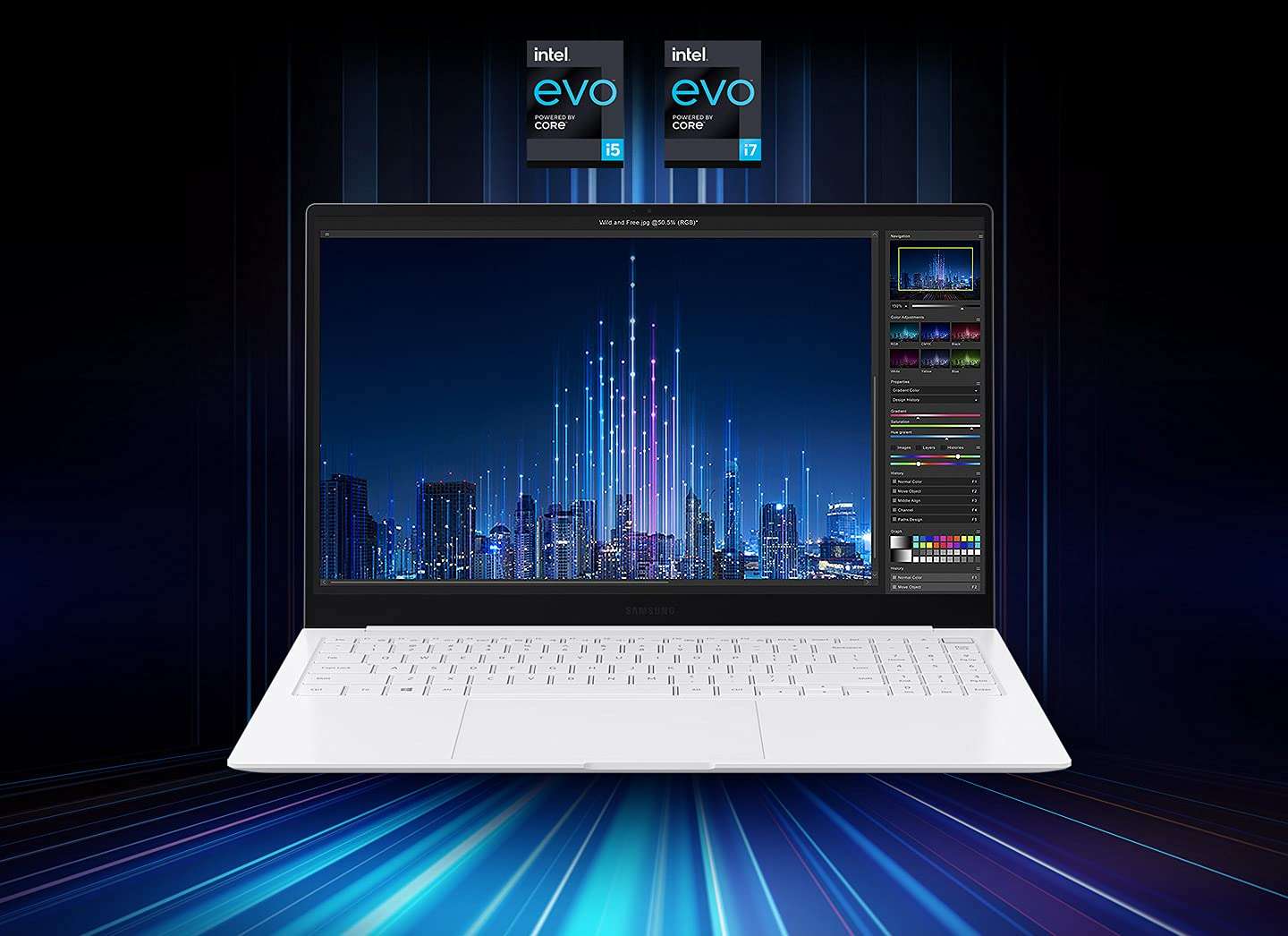 SAMSUNG Galaxy Book Pro Intel Evo Platform Laptop Computer 15.6" AMOLED Screen 11th Gen Intel Core i5 Processor 8GB Memory 512GB SSD Long-Lasting Battery, Mystic Silver 2