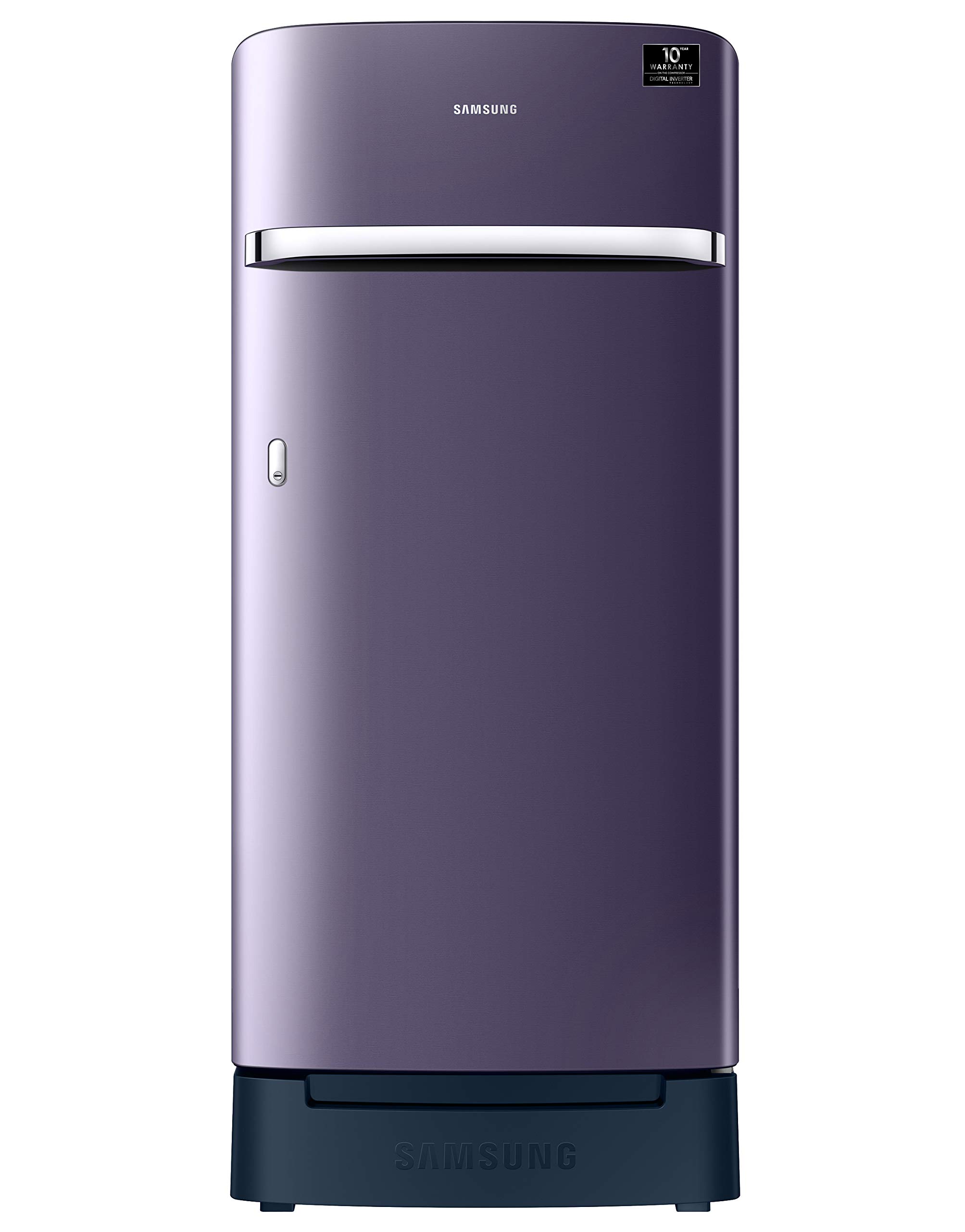 Samsung 198 L 4 Star Inverter Direct-Cool Single Door Refrigerator (RR21A2H2XUT/HL, Pebble Blue, Base Stand with Drawer) 1