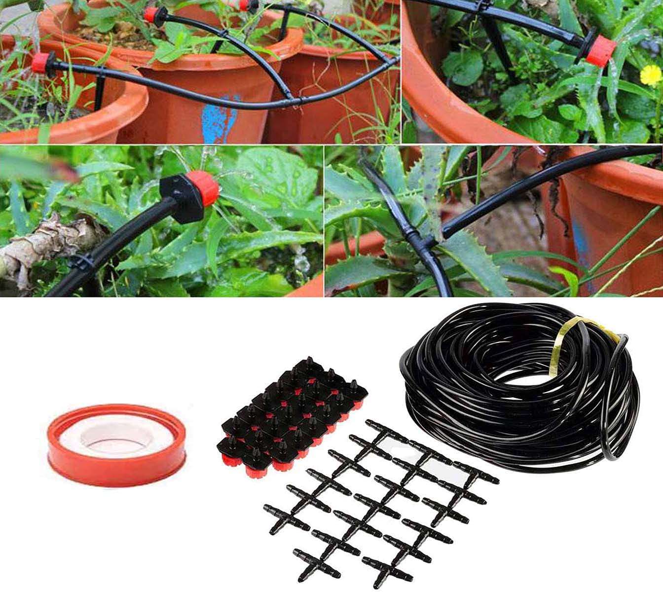 DIY Crafts 13 Pcs Sprinkler Kit, Ready To Fit Kit, Sanitize Kit Mist Sprinkler Fan Misting Kit Sanitize Ready-F(13 Pcs Sprinkler Kit, Ready To Fit Kit) 1