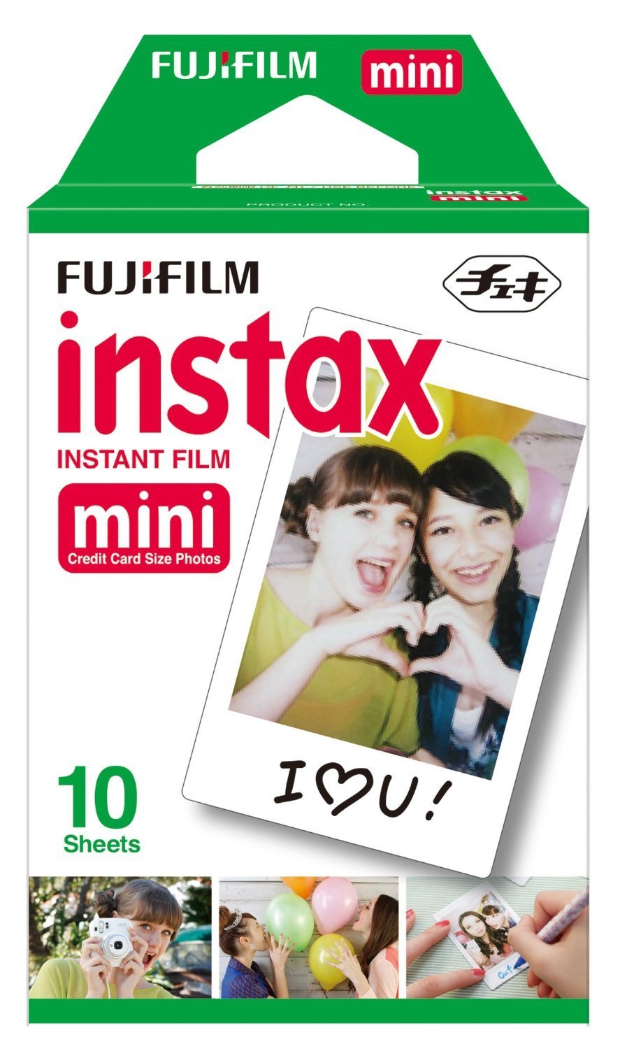 Fujifilm Instax Mini 9 Instant Camera (Clear Purple) & Instax Mini Single Pack 10 Sheets Instant Film for Fuji Instant Cameras 6