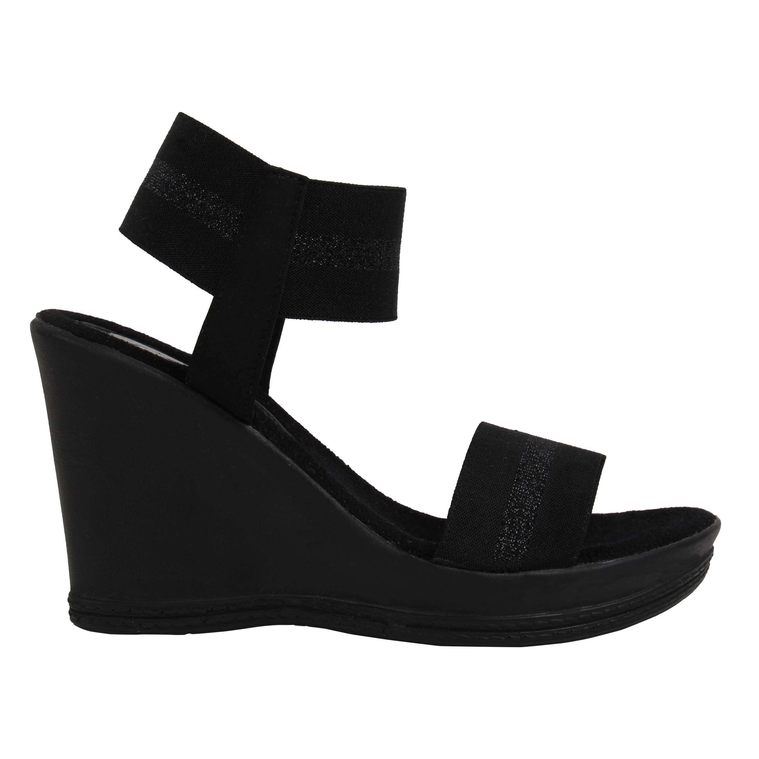 Catwalk Women's Black Fashion Sandals - 6 UK/India (38 EU)(1119C-6) 4