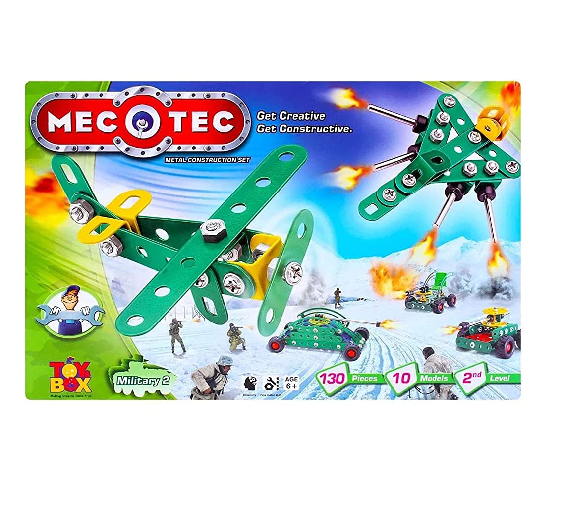 Ayush Metal Construction Set(AVG50_Multicolor)Combo of 2 3