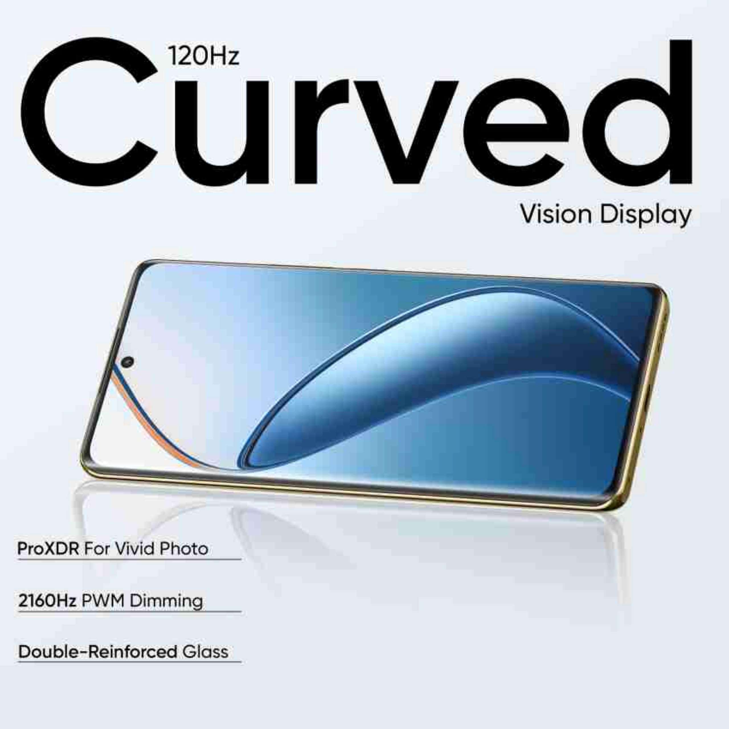 realme 12 Pro+ 5G (Submarine Blue, 8GB RAM, 128GB Storage) | 6.7" 120Hz Curved AMOLED Display | 64MP Periscope + 50MP Sony IMX 890 OIS Camera + 8MP | 32MP Selfie Camera | 67W Super VOOC Charge 6