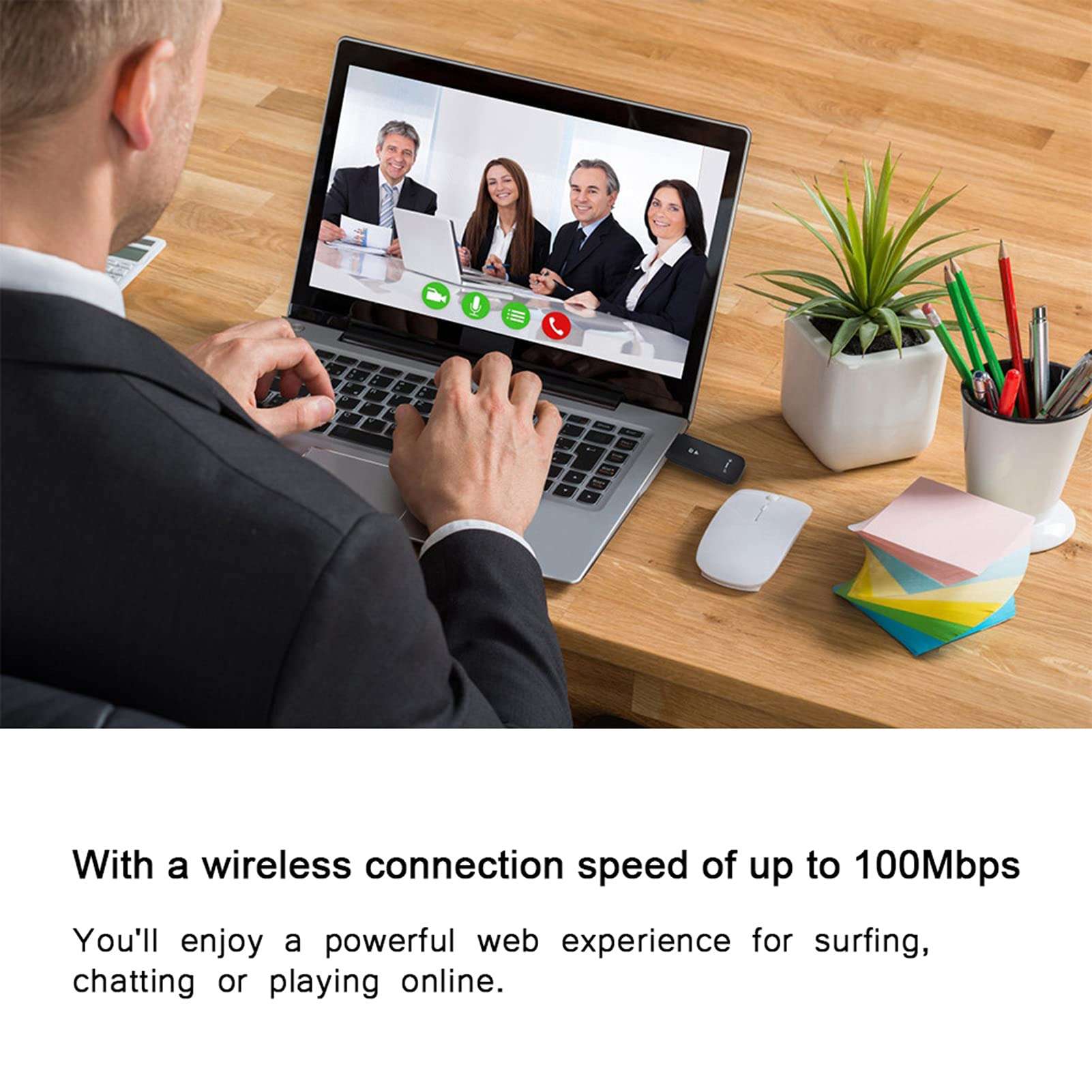 Pocket Router, 4G USB Portable WiFi Router Pocket Mobile Hotspot Wireless Network Smart Router(with WiFi) 4