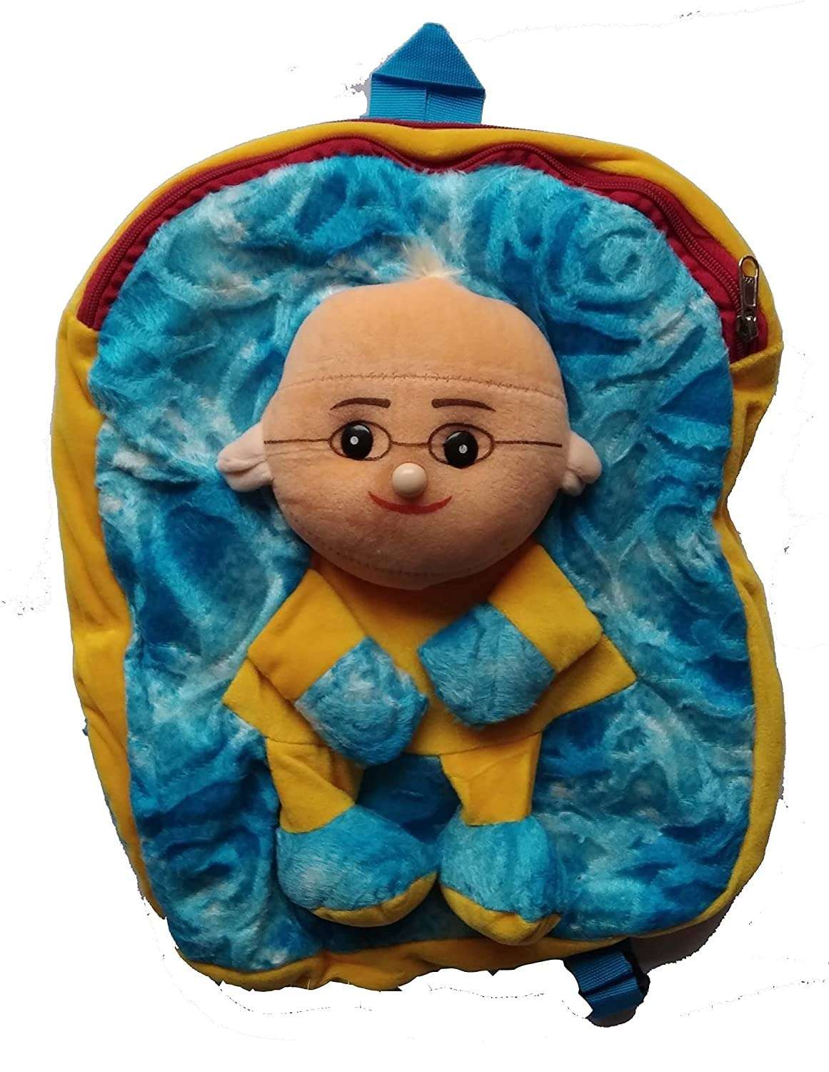 Motu Patlu Kids Boys/Girls Teddy wear Bag, Pink 4