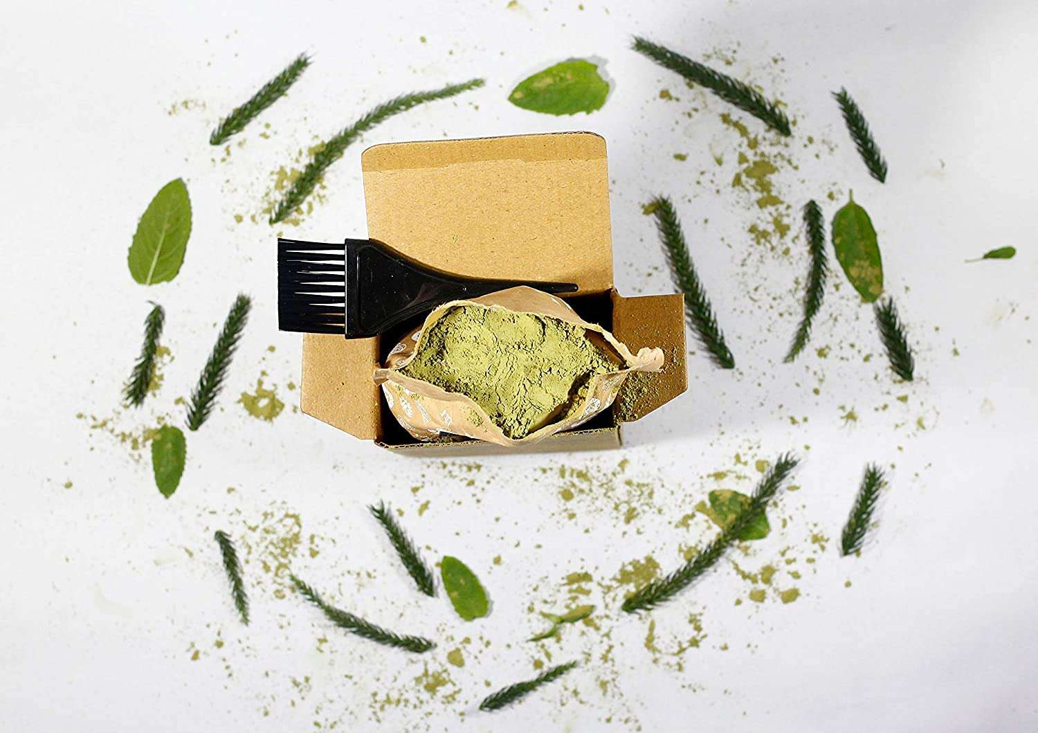 HM HERBAL ME 100% Pure & Natural CERTIFIED Nut Brown Henna Hair Colour, Organic Mehndi Powder for Hair Color For Unisex, 200g 4