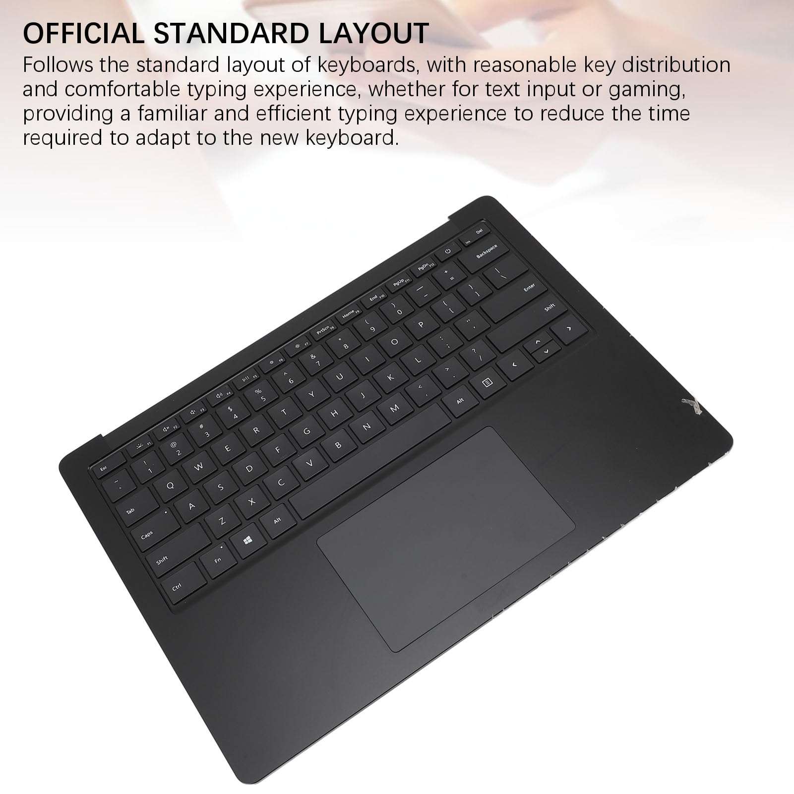 Replacement Keyboard for 3 4 Generations 13.5in, US Layout Laptop Keyboard with Touchpad and C Case, Laptop Replacement Keyboard for Laptop 3 4 6