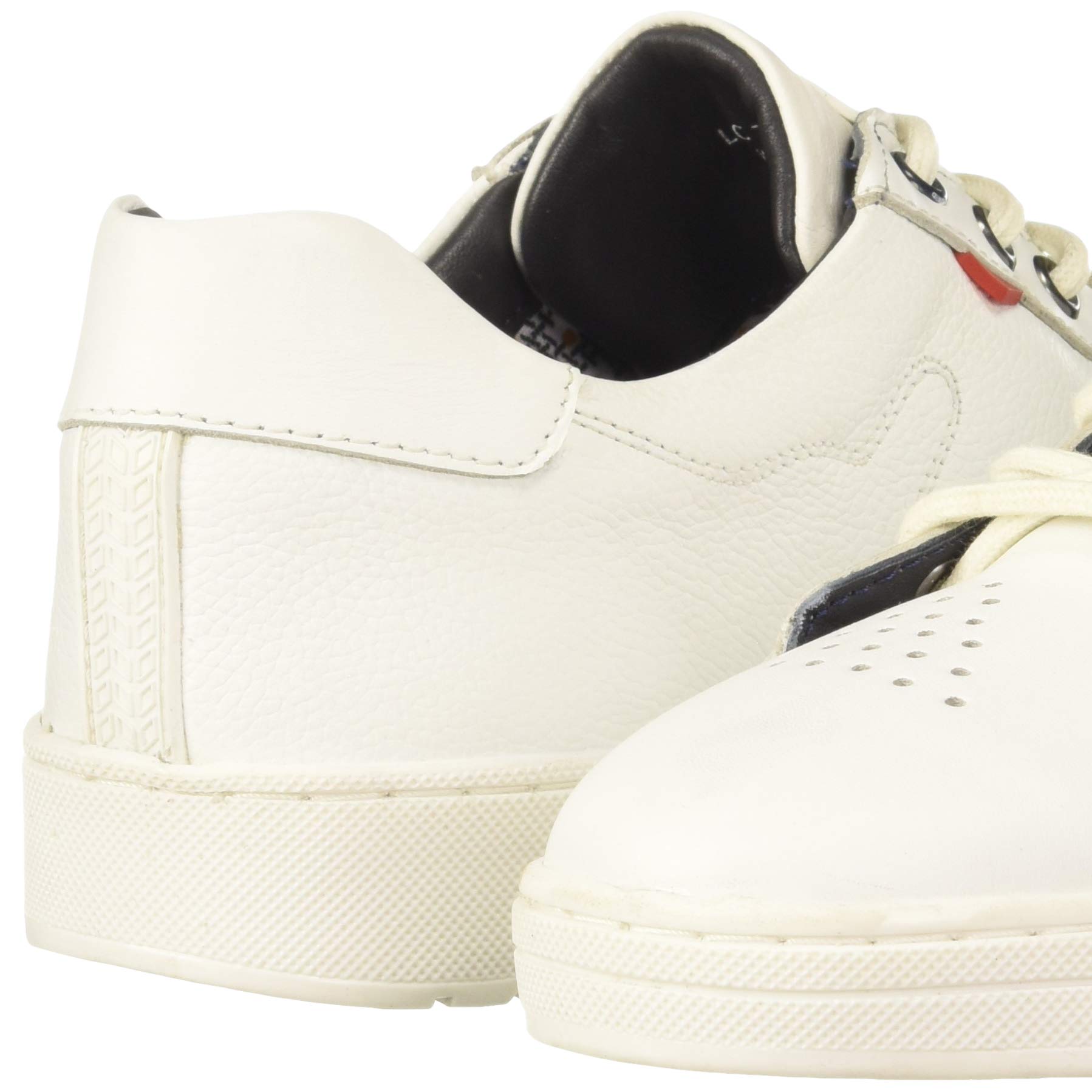 Lee Cooper Men White Leather Sneakers-9 UK (43 EU) (10 US) (LC3037A) 4