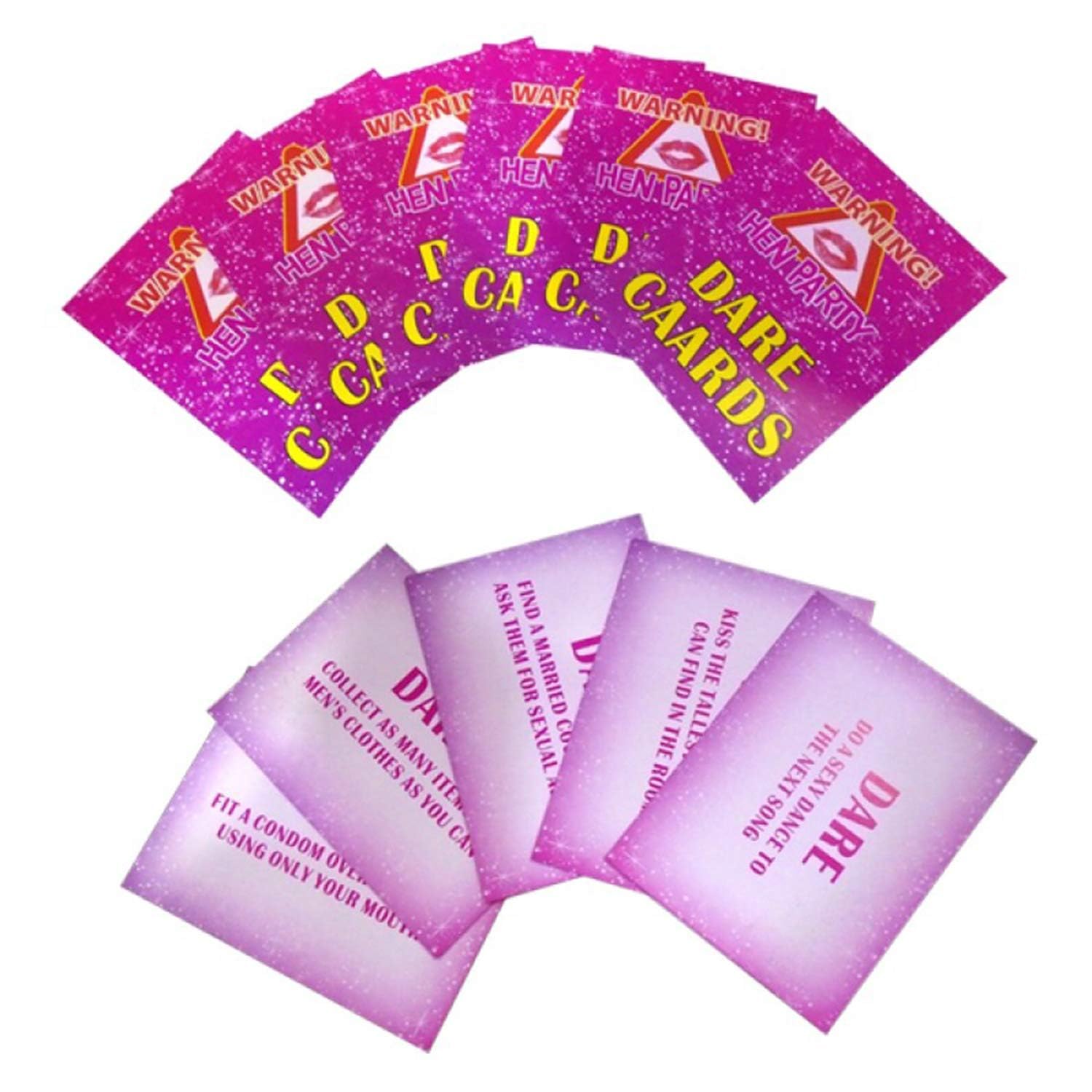24 Wild Dare Cards Fun Party Game for Adults, Couples & Friends Hilarious Challenges & Spicy Truth or Dare Deck Great for Game Nights, Bachelorette Parties & Adult Gatherings2 6