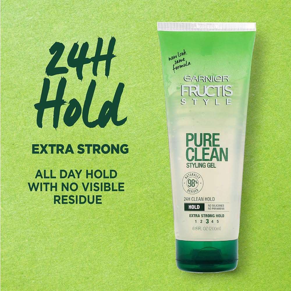 Garnier Fructis Style Pure Clean Styling Gel, 20.4 Fl Oz (Pack of 3) 5