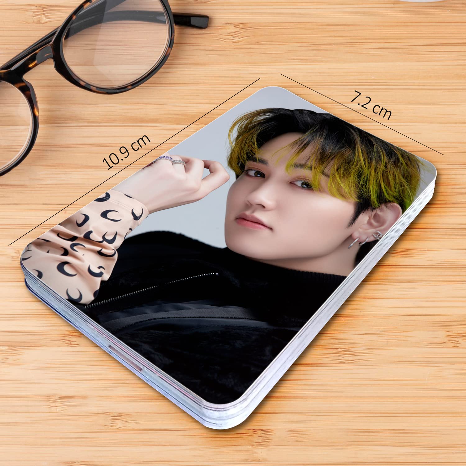 Treasure JIKJIN Song Photocards ( Set of 12 ) + 4 Free Group Photocards 4