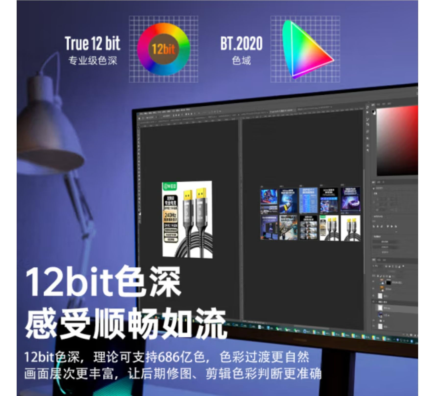 INICIO 16K Display Port 2.1 DP 2.0 Cable 1.5m [16K@60Hz,10K@60Hz,8K@120Hz,4K@240Hz 165Hz 144Hz] 80Gbps HDR, HDCP DSC 1.2A, Video Display Port 2.1 Cord Compatible Freesync G-Sync Gaming Monitor 4