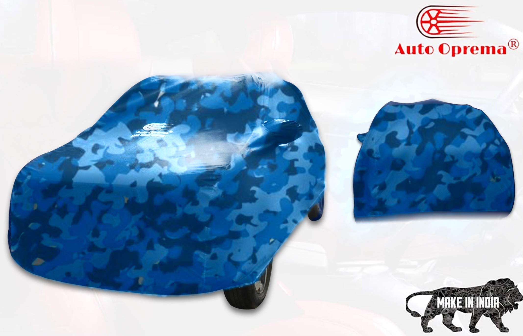 Auto Oprema® Hyundai Verna Fludic Blue Army Car Body Cover, Bumper to Bumper Accurately. 5