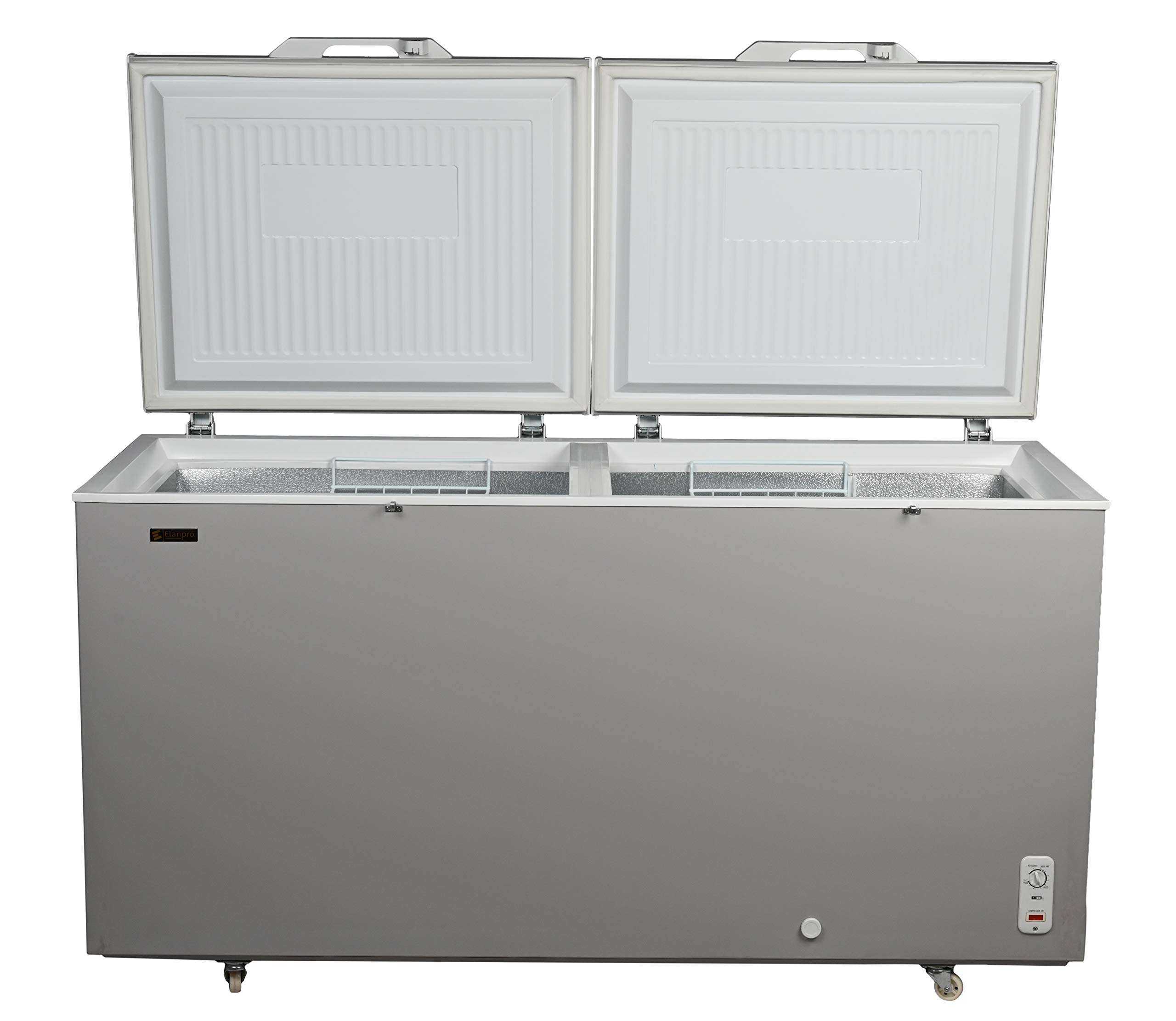 Elanpro EF 555 Double Door Chest Freezer (520L) with No Cost EMI Offer 3