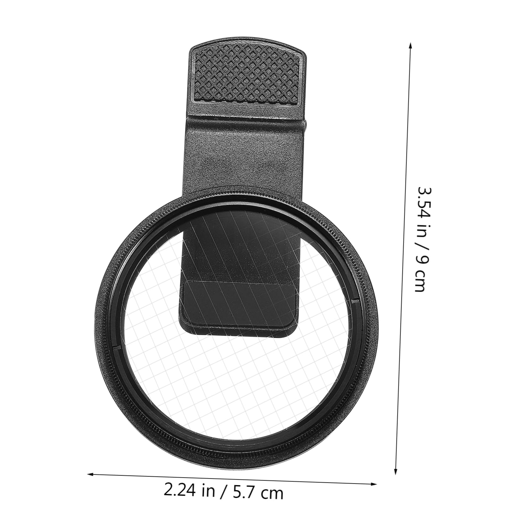 HOMSFOU Phone Camera Lens Clamp Cell Phone Mobile Phones Strainer Filter Phone Camera Lens Supply Phone Accessories Plastic 6