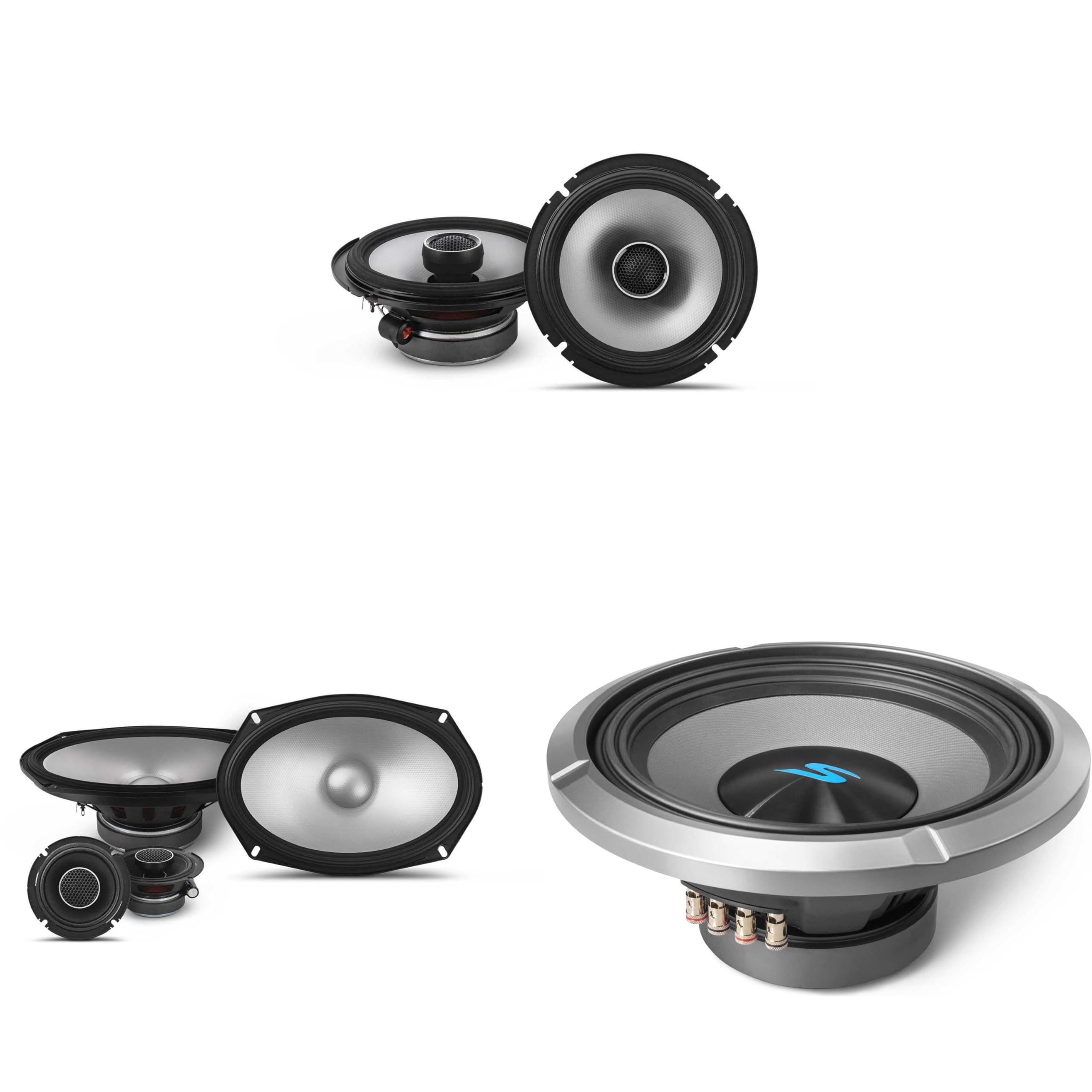 Alpine S-Series S2-S69C, S2-S65 & S2-W12D4 12" Bundle 1