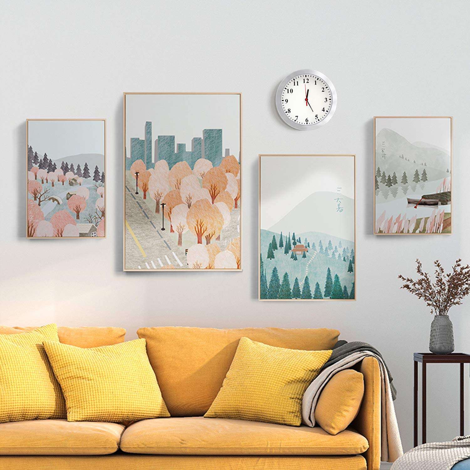 Pelay Hidden Camera, WiFi Wall Clock Camera HD 1080P Spy Camera Wireless Security Surveillance Camera Motion Detection and Video Recoder, Nanny Cam for Home/ Apartment/Office 3