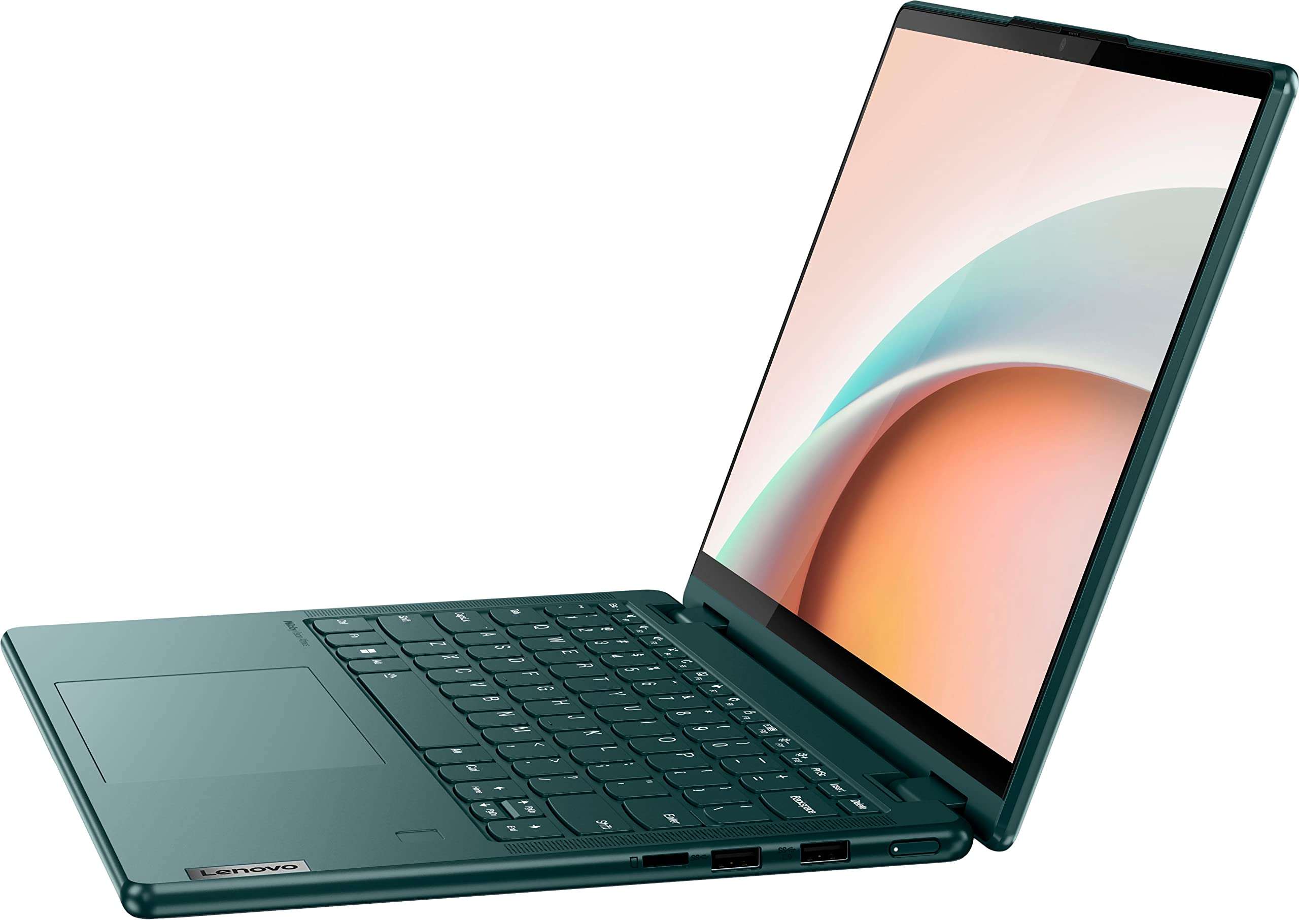 Lenovo Yoga 6 13.3 Home & Business 2-in-1 Laptop (AMD Ryzen 7 5700U 8-Core, 16GB RAM, 2TB m.2 SATA SSD, AMD Radeon, 13.3" 60Hz Touch Wide UXGA (1920x1200), Win 11 Pro) with WD19S 180W Dock 3