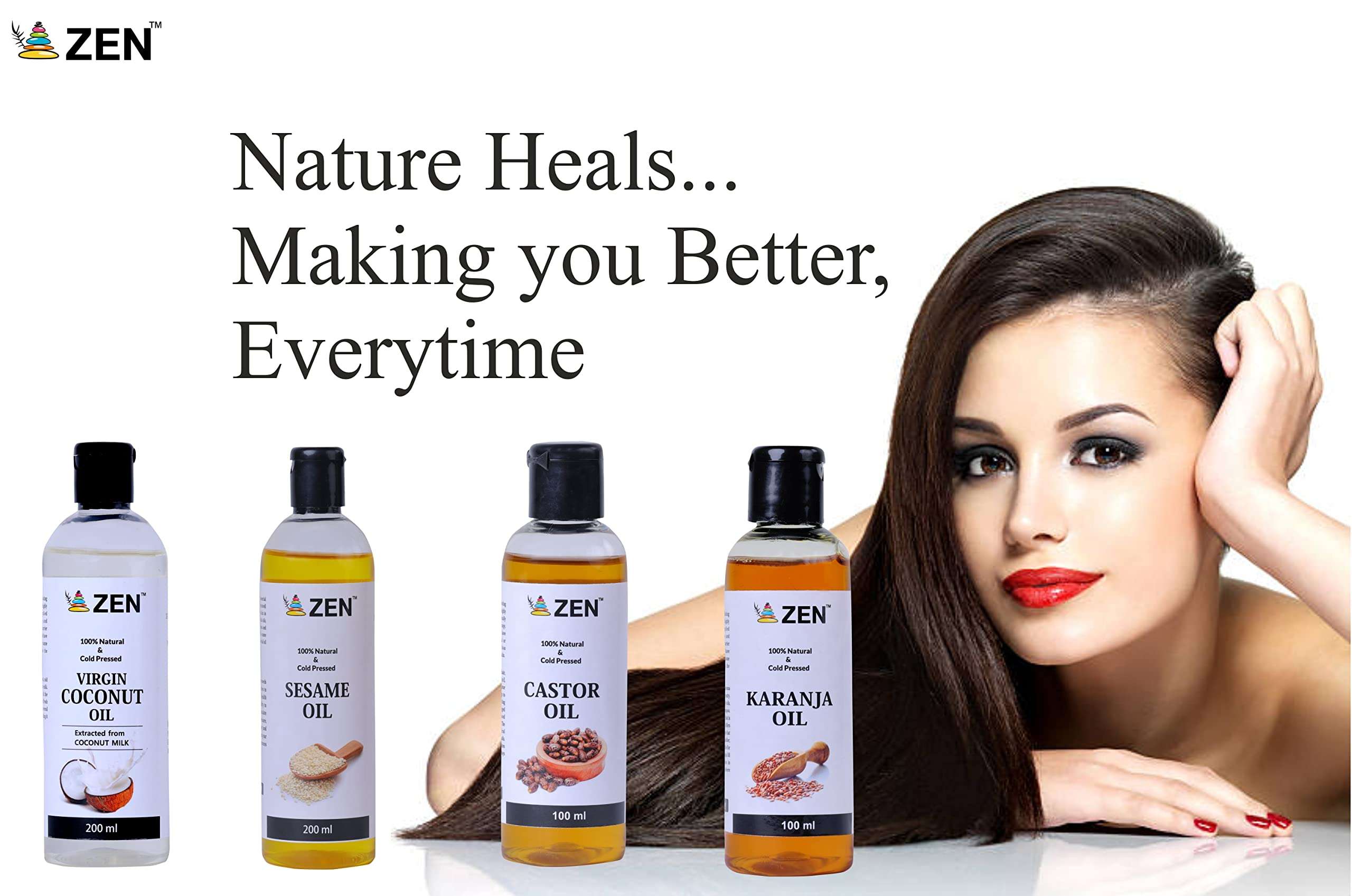 Zen Cold Pressed Oil (Castor Oil (100 ml)) 3