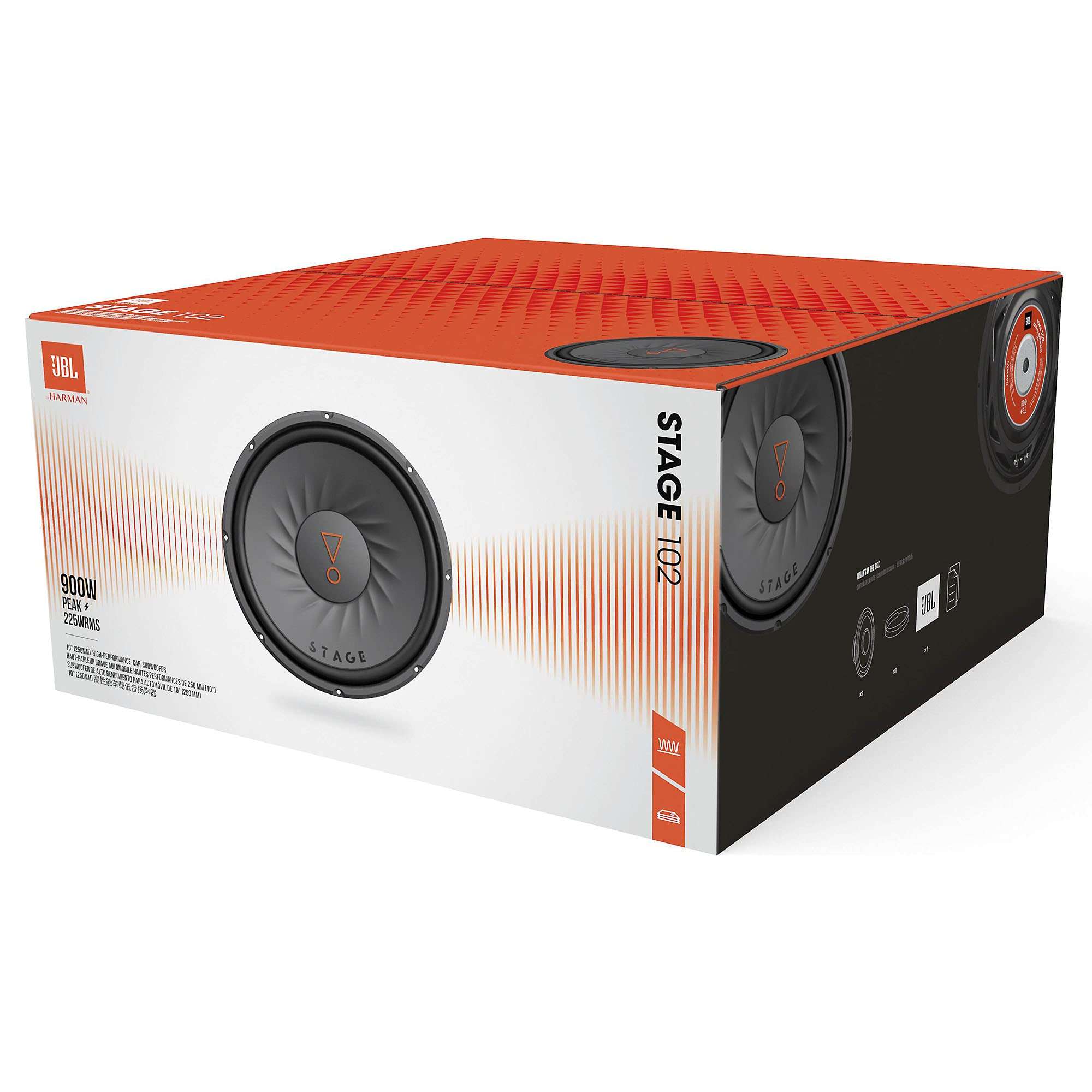 JBL 10" Car Audio Subwoofer, Black 5