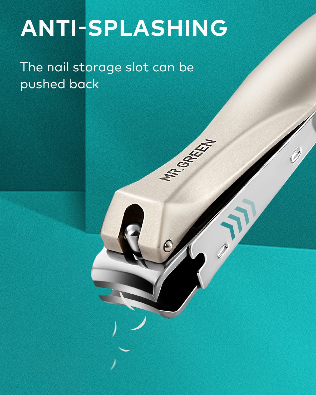 Nail Clippers for Thick Nails, Professional Nail Cutter with Catcher, Medical Grade Stainless Steel, Sharp and Durable Nail Clipper Kit for Men and Women, Bionics Design(Small and Big) M-1210plus 5