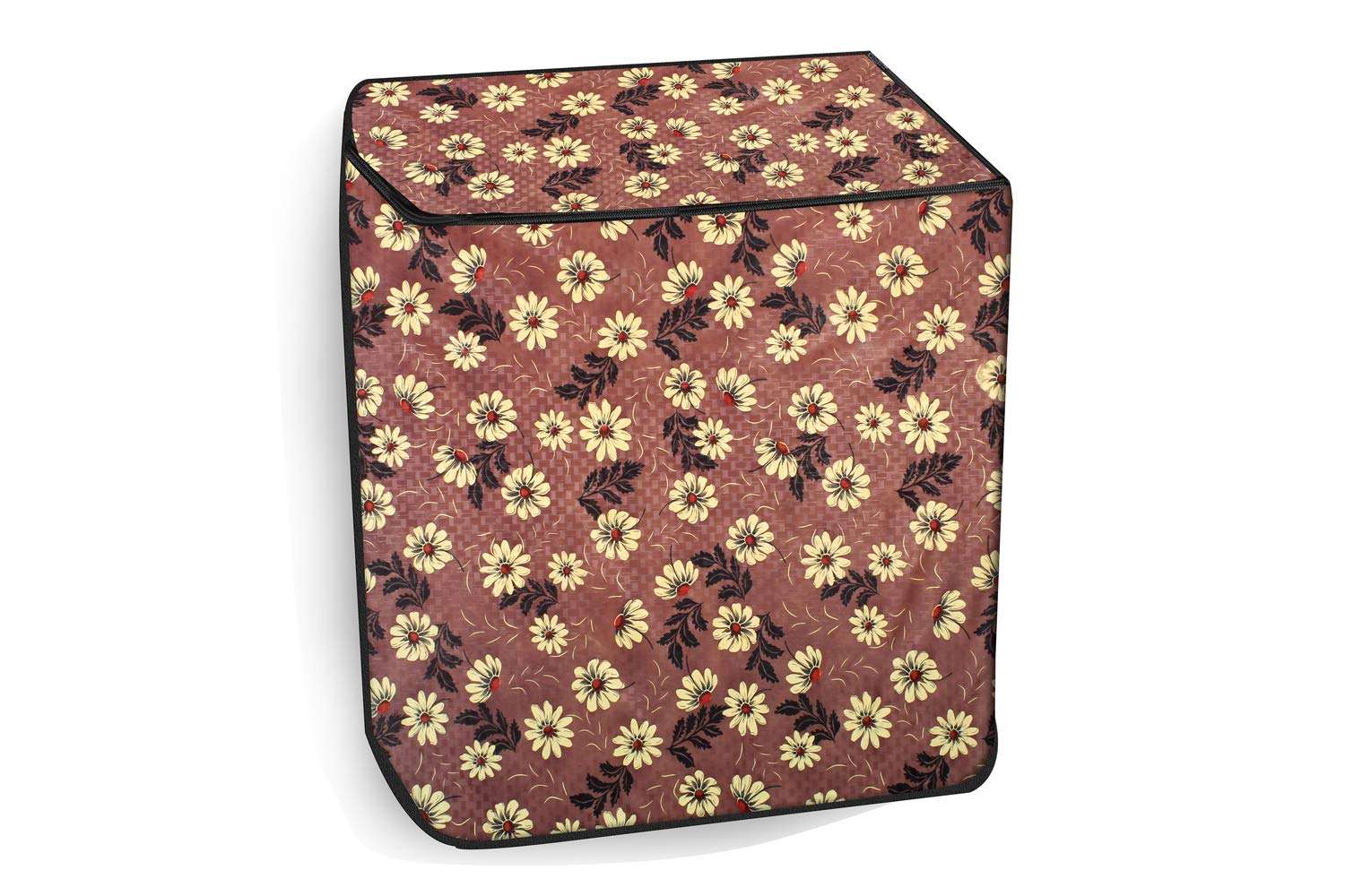 Stylista Washing Machine Cover Compatible for LG P1515R3SA 9.5 Kg semi Automatic Printed Pattern 4