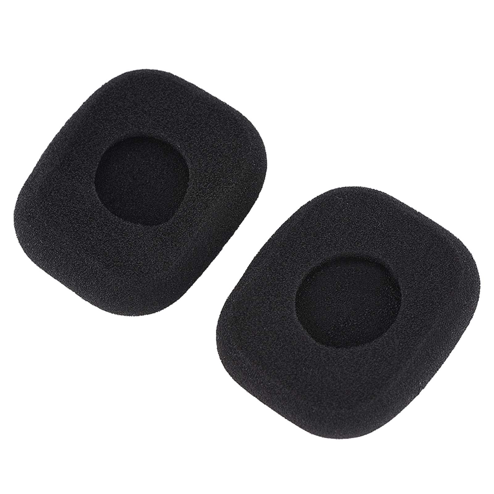 Beufee Headphone Covers, Square Headphone Earpads Soft Foam Headset Ear Cushions Breathable Headphone Pads Replacement for Form2 2i Lc8200