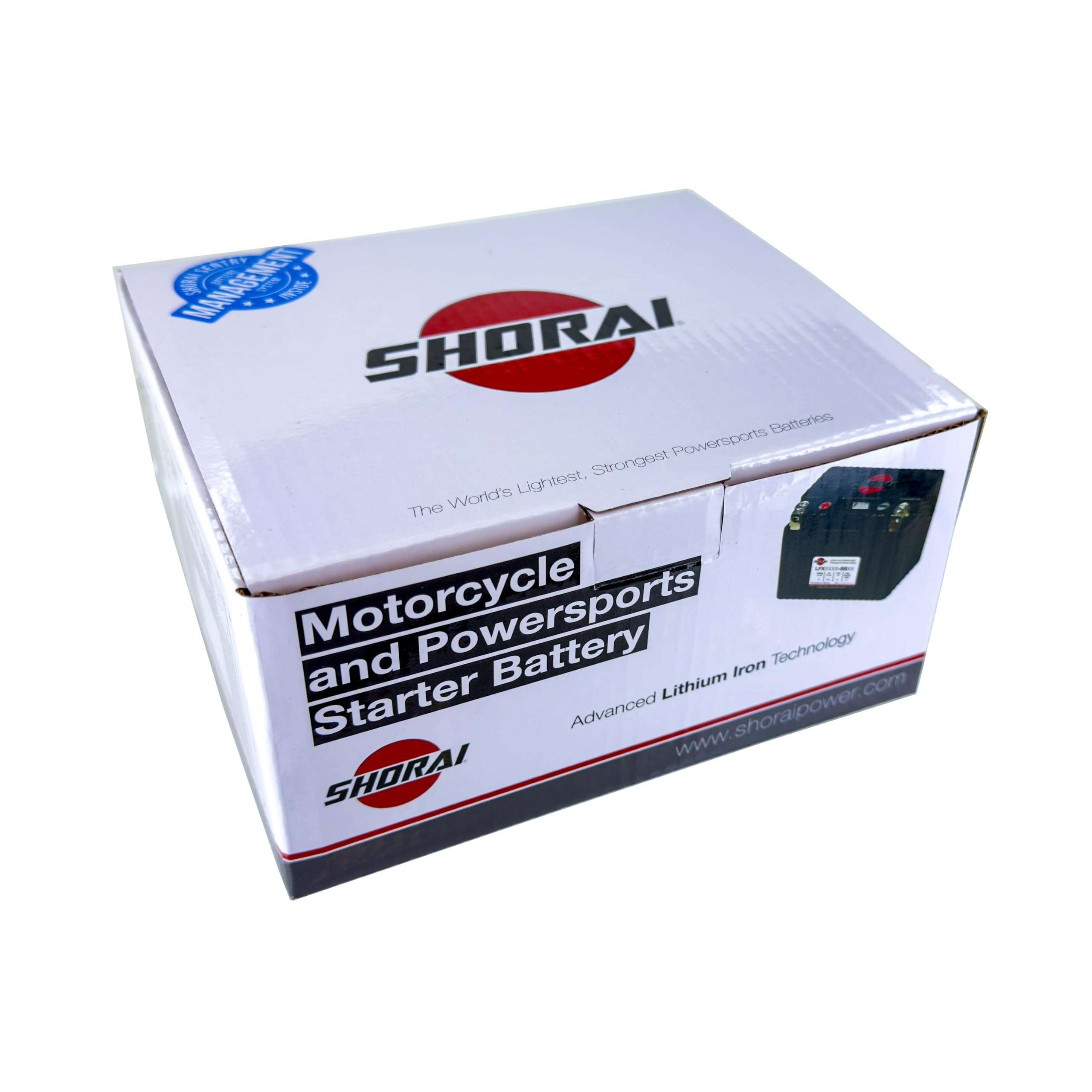 Shorai LFM Lithium-iron Battery w/BMS, LFM14L2-BS12, 4.0Ah 13.2V, 52.8WHr, "L" Type, Case 2 3