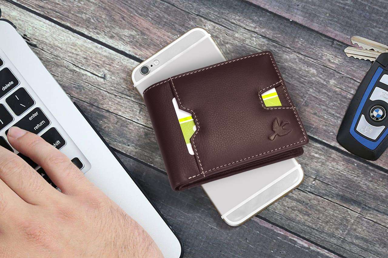 HORNBULL Edward Brown Leather Wallet for Men | Wallets Men with RFID Blocking | Mens Wallet 6