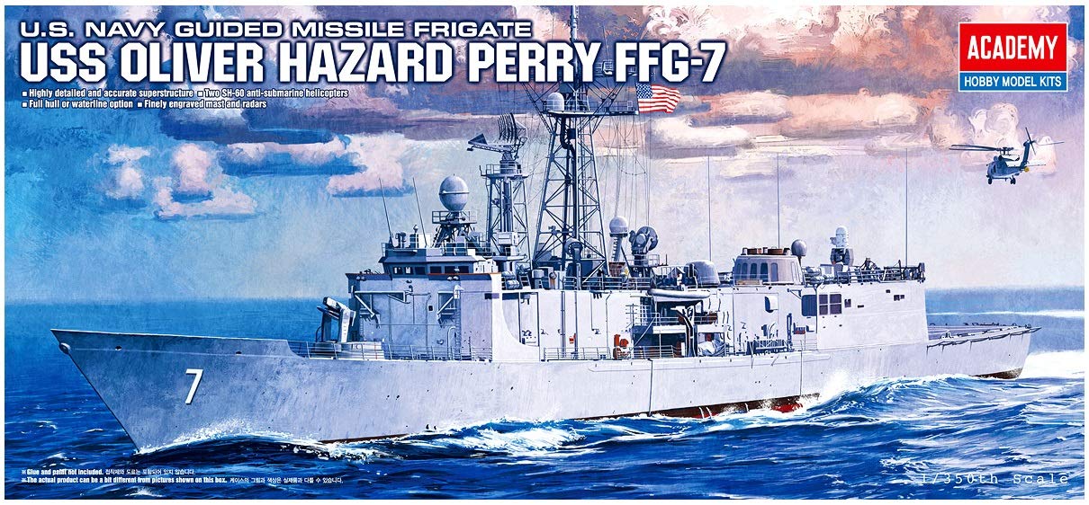 Academy USS Oliver Hazard Perry FFG-7 3