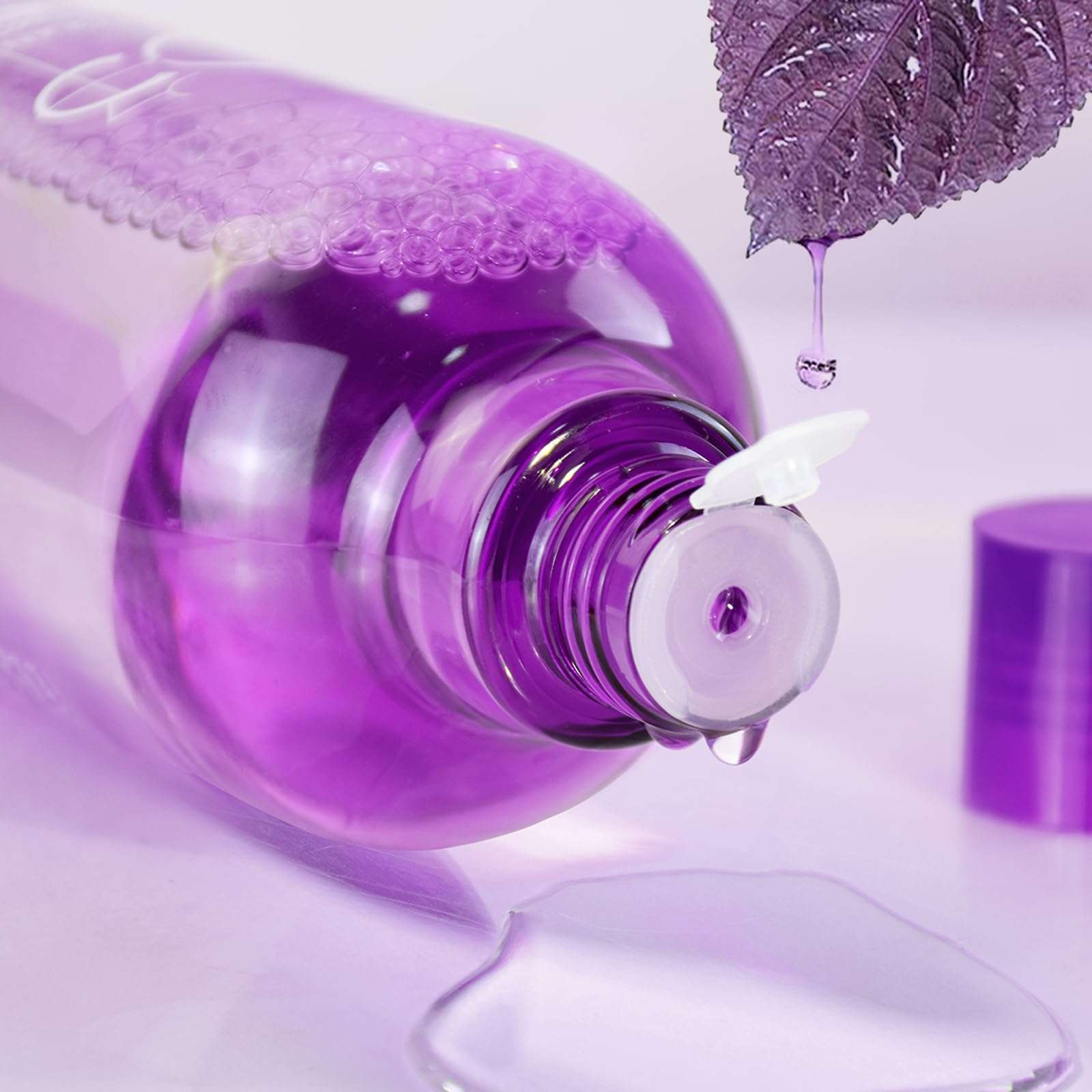 BLUE LOVE Perilla Makeup Remover Cleanser Water - Hydrating, Non-Greasy Facial Cleanser for All Skin Types, Effectively Removes Waterproof Makeup, 16.9 fl oz 5