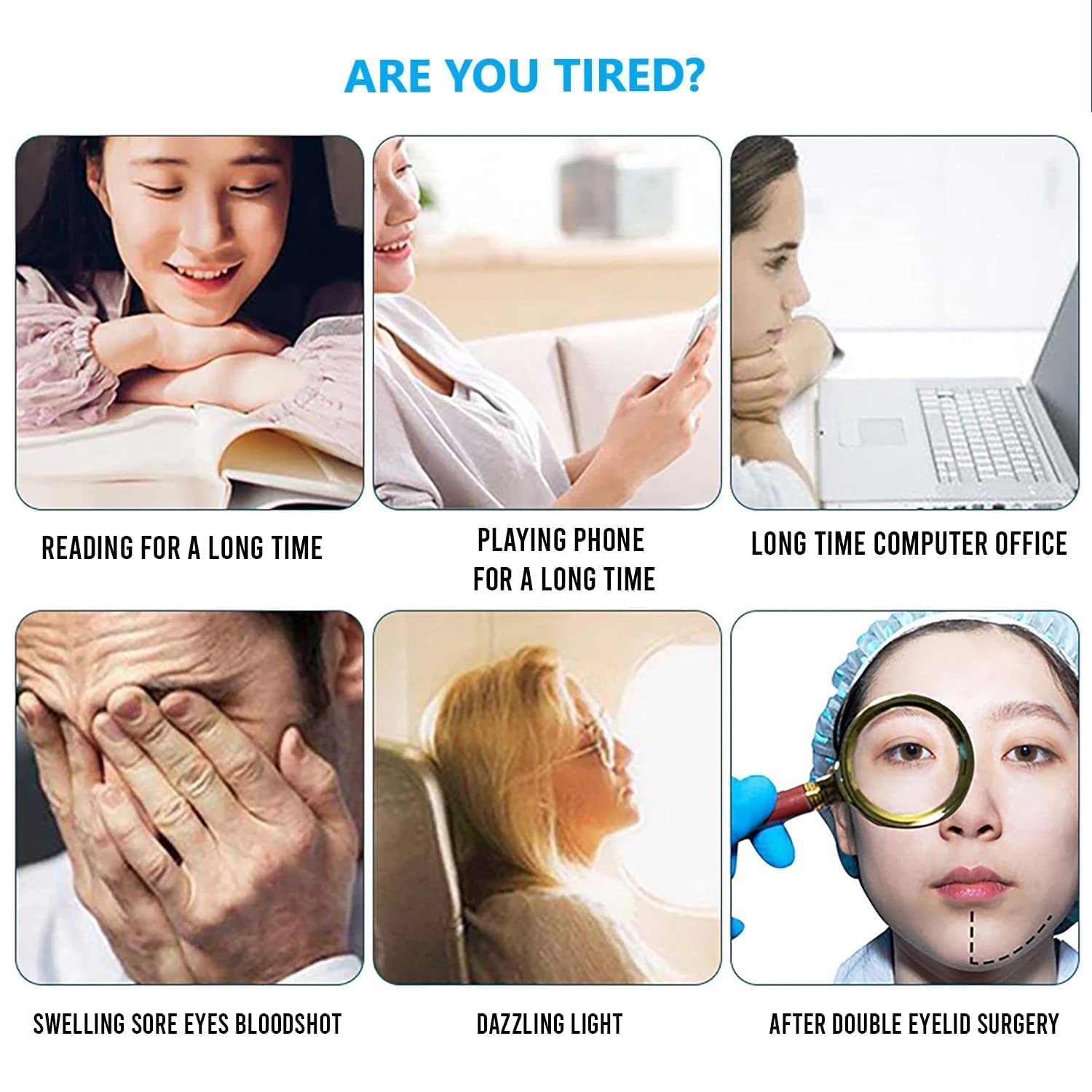 La Rostro Reusable Cooling Gel Relaxing Aloe Vera Eye Cooling Gel Full Face Mask Face Mask For Comfort Sleep And Avoid Dark Circle Stress Relief Face Eye Mask For Men And Women 6