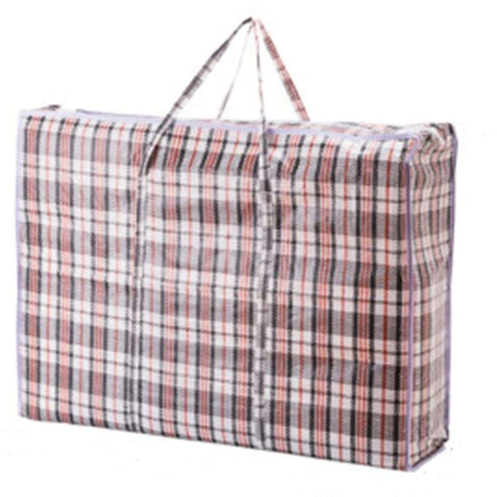 Packing Organizers 3pcs Thickened Quilt Storage Bag Woven Bag Moving Bag Luggage Storage Bag for Travel 1
