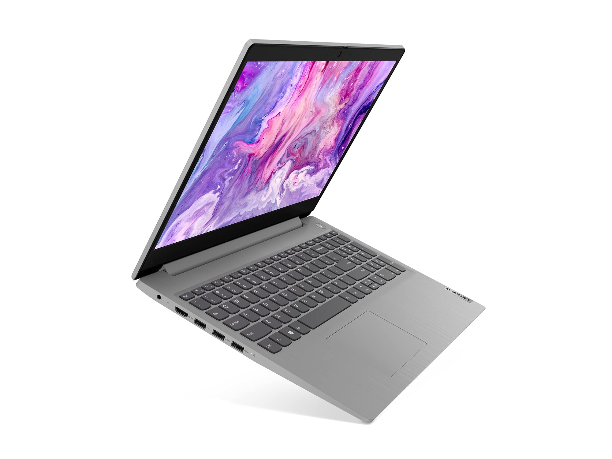 Lenovo IdeaPad Slim 3 Intel Core i3 10th Gen 15.6" (39.62cm) FHD Laptop (8GB/256GB SSD/Win 11/Office 2021/2 Year Warranty/3 Month Game Pass/Platinum Grey/1.7Kg), 81WB01FYIN 6
