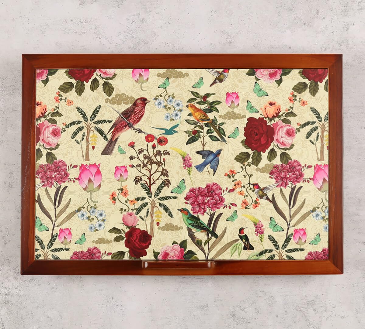 India Circus by Krsnaa Mehta Bird Land Multipurpose Laptop Table Desk for Study and Reading with Foldable and Portable Legs 6