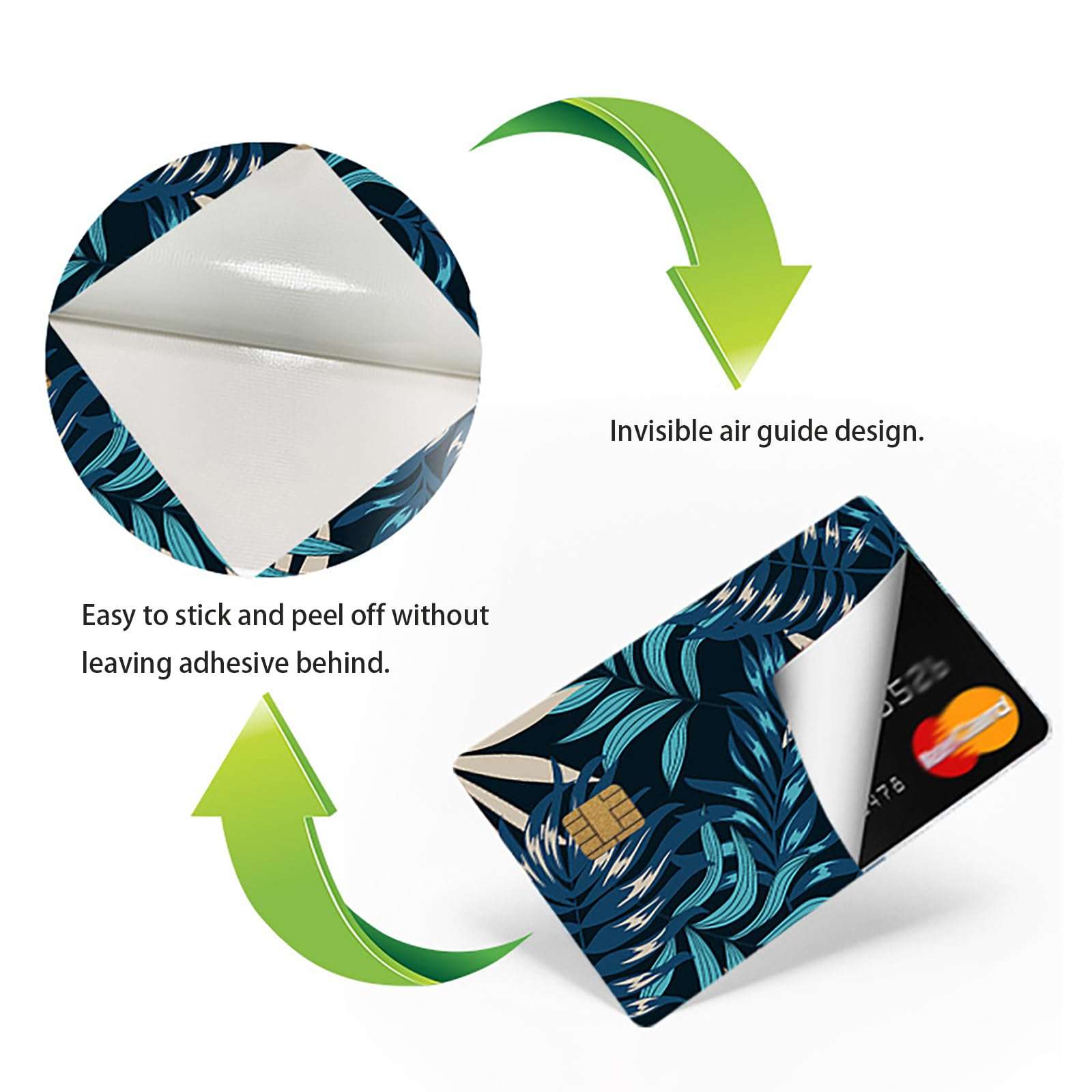 LKMUPNR 2 Set Debit Card Skin,1 Set with 4 Stickers,Credit Card Skin,Cat Decor,Medicare Card Protector Sleeve,Social Security Card Protector,Anime Credit Card Skin (01) 6