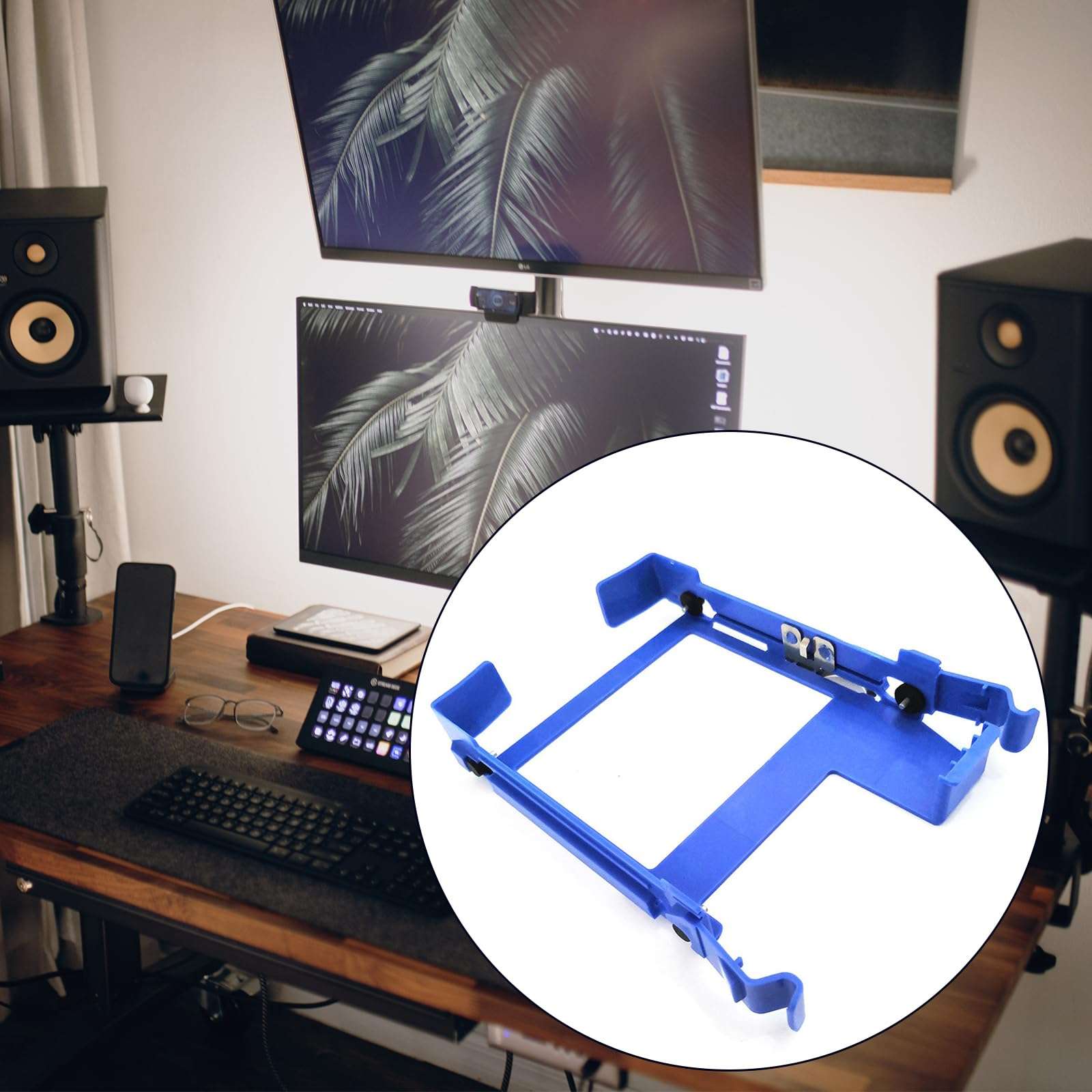 GRABLOOM Convenient Hard Drive Enclosure for DELLOptiPlex 390 790 990 3010 3020 7010 7020 Strong Resistance for DELLOptiPlex 390 790 990 6