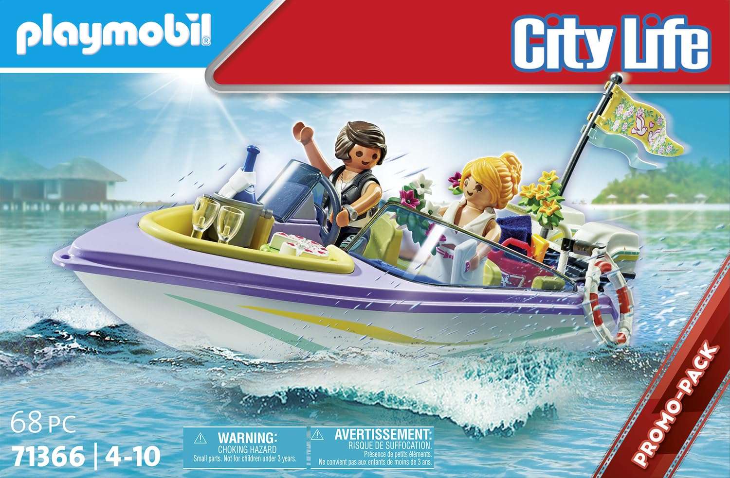 Playmobil Honeymoon Speedboat Trip 5
