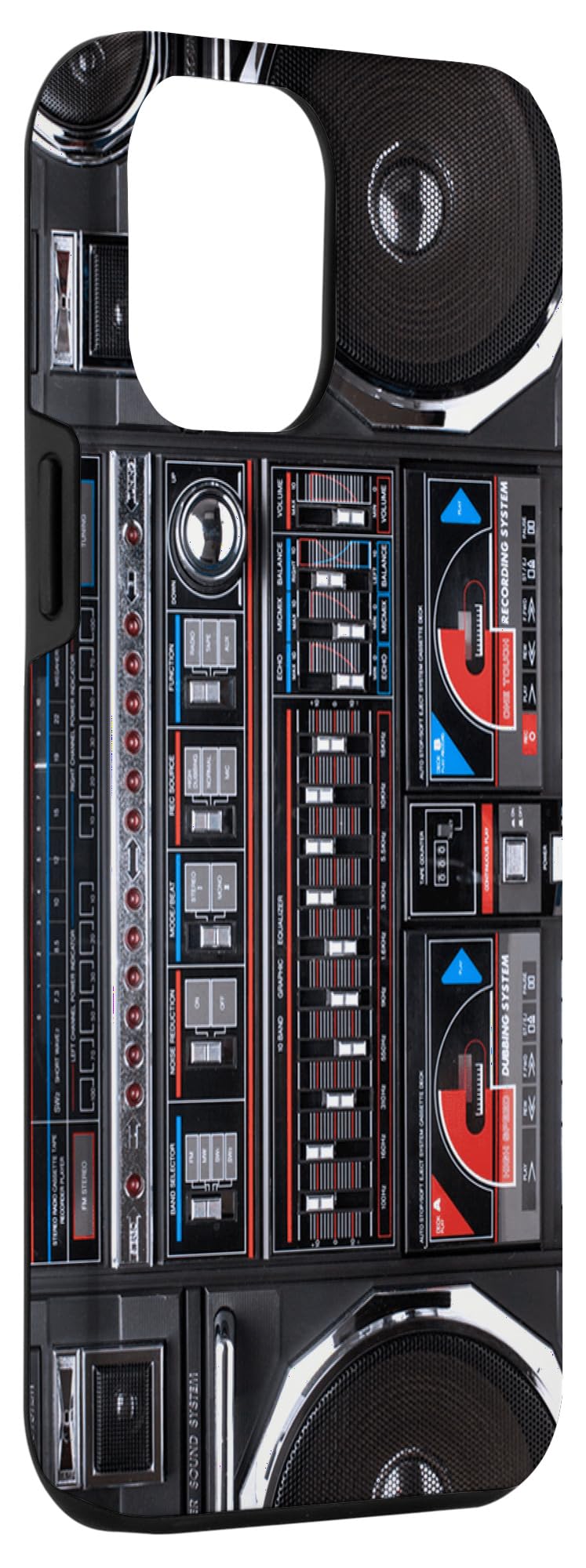 iPhone 12 Pro Max Vintage Boombox Retro 80s 90s Music Cassette Player Case 3