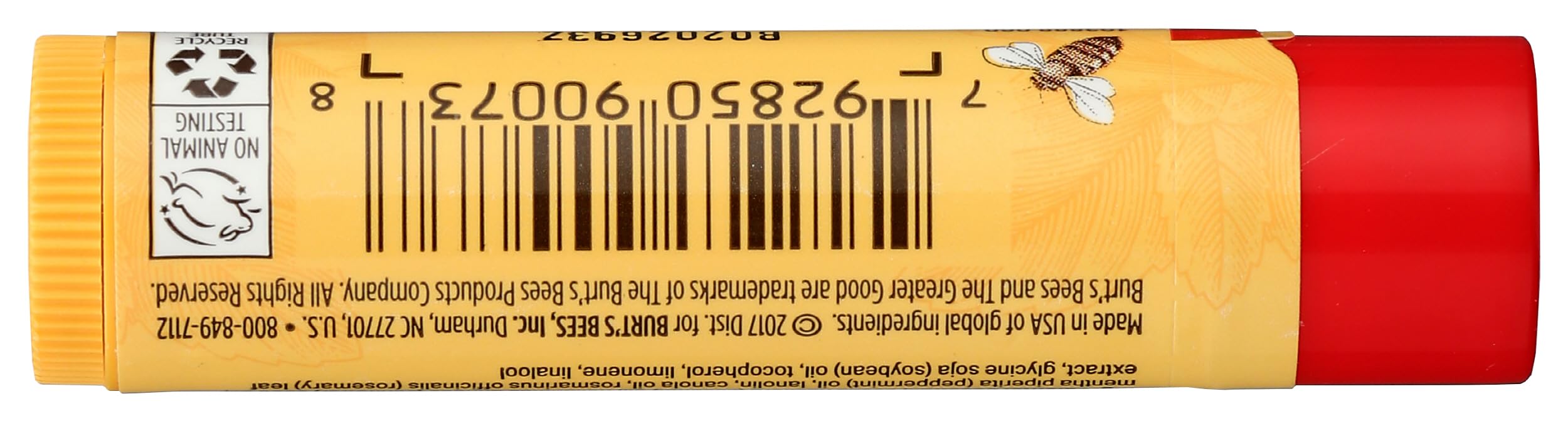 BURTS BEES Peppermint Lip Balm, 0.15 OZ 2