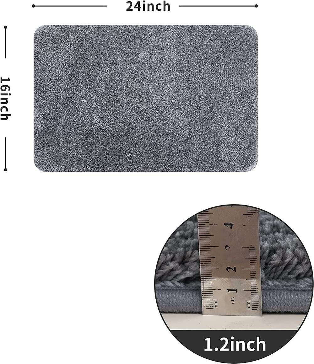 Bath Mats for Bathroom Size: 40x60 cm Pack of 01 5