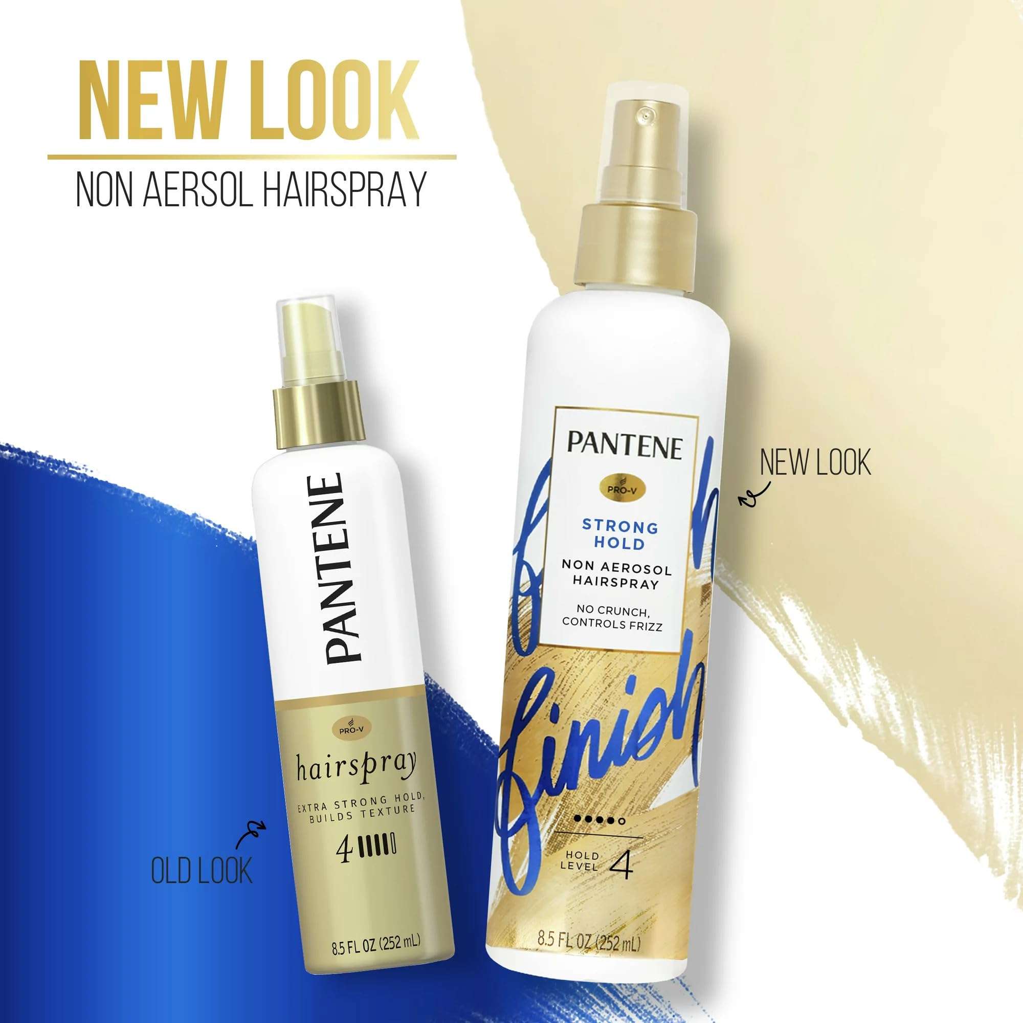 Pantene Hairspray Non-aerosol, Extra Strong Hold, Pro-V Level 4, Texture Building, 8.5 fl oz, Triple Pack 2