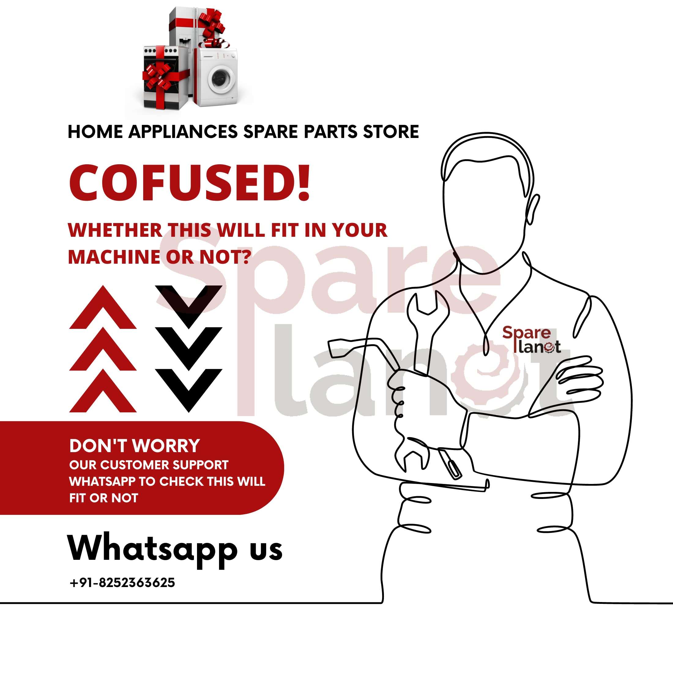 spareplanet Metal 13 Teeth Pulsator Core for Washing Machine | Centre 12 teeth Gear Leaf/Pulsator Bush Round shaft | 11 mm 5