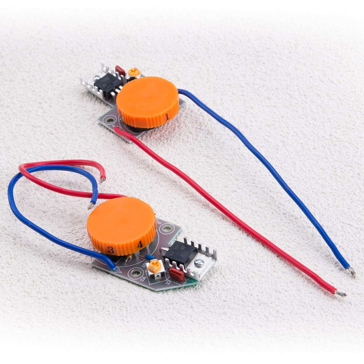 ZORZA 2Pcs High-Power Variable Speed Controller 6-Speed Regulation Switch for Angle Grinder Polishing Machine Woodworking Polishing Tasks 6