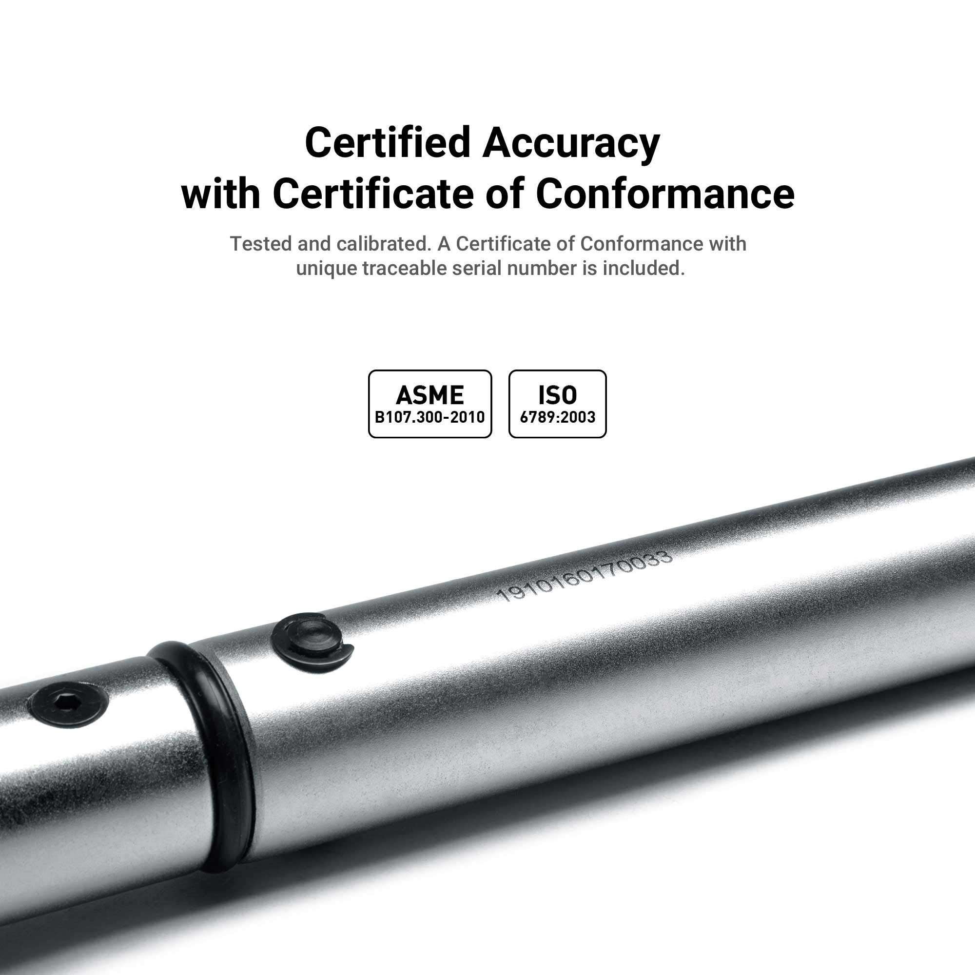 Capri Tools 50-250 Inch Pound Industrial Torque Wrench, 1/4" Drive 6