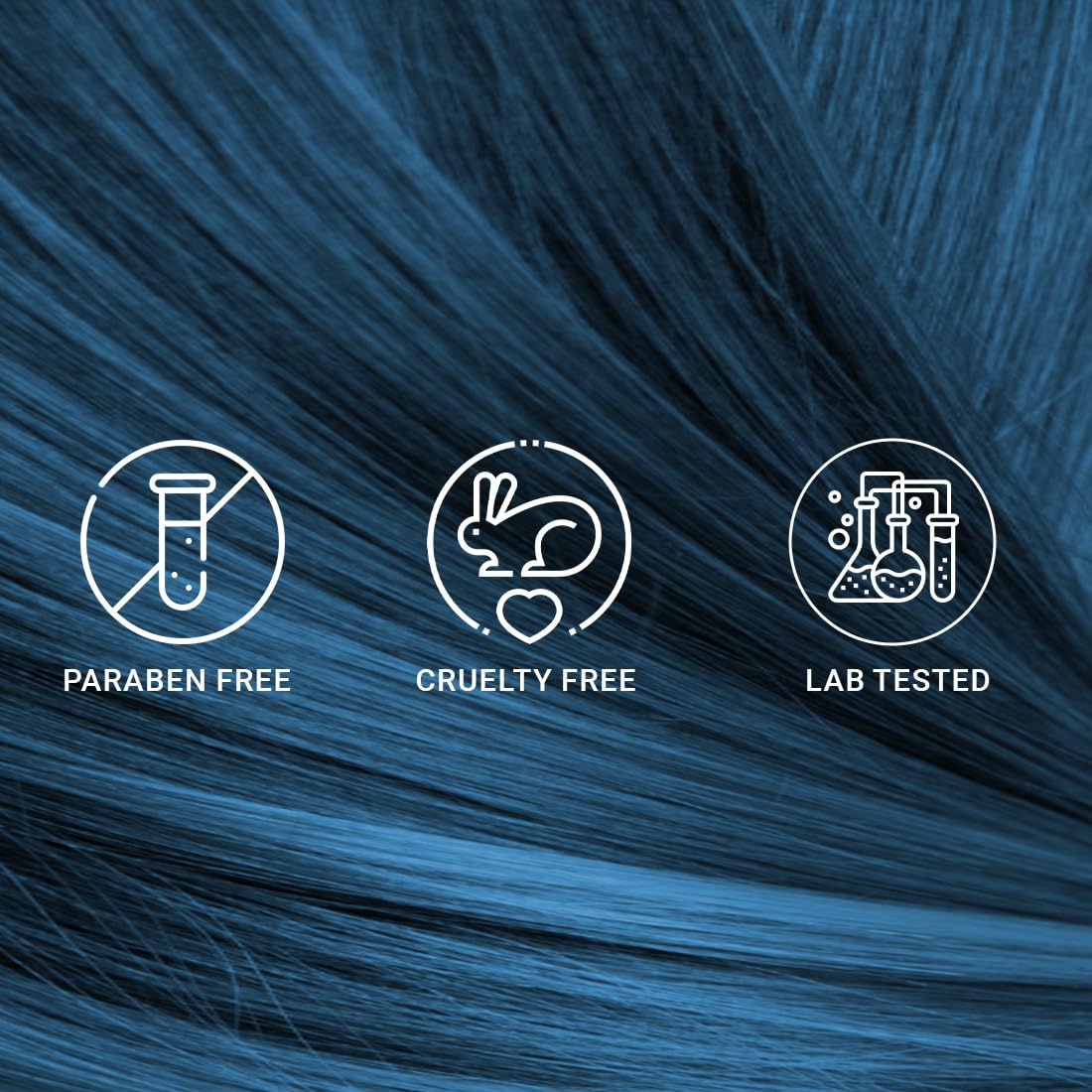 Nishman Professional Hair Color Spray | Cruelty, Peroxide & Ammonia Free |Suitable For Daily Use | Unisex Temporary Hair Color - Blue | 150 ML 5