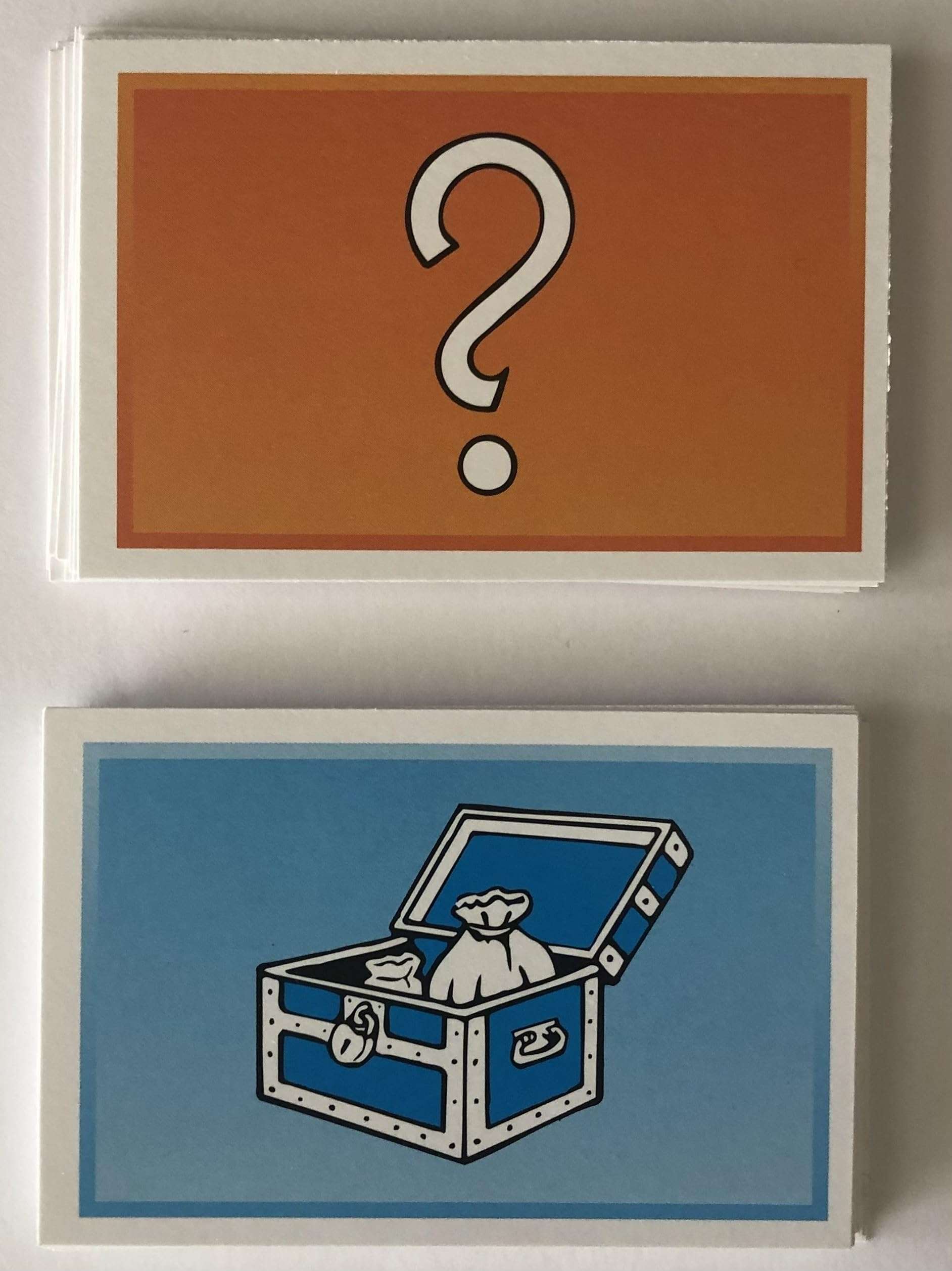 Hasbro Monopoly Card Pack (Deeds/Titles, Chance, Community Chest) - New Monopoly Currency Symbol 3