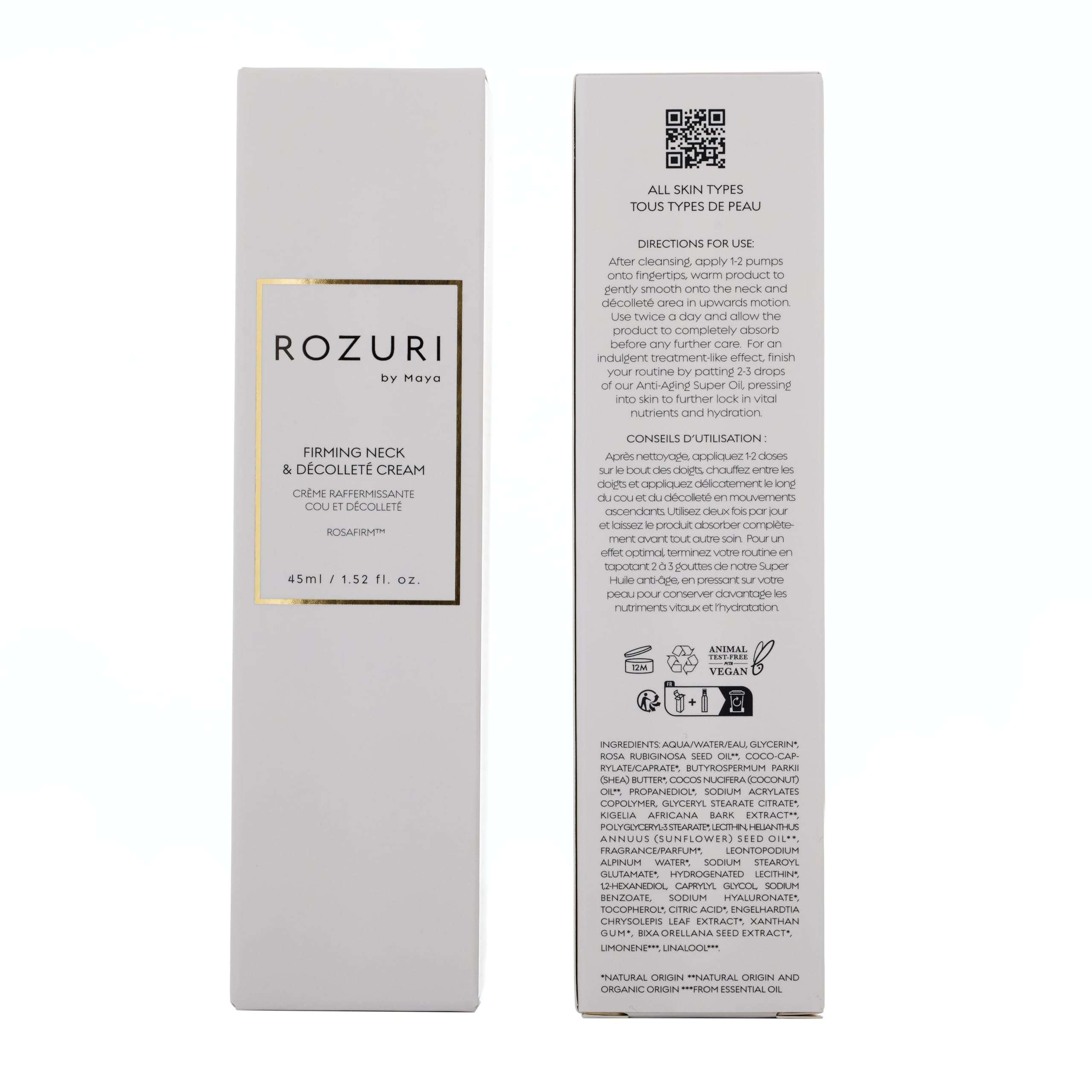 ROZURI BY MAYA Firming Neck & Décolleté Cream 6