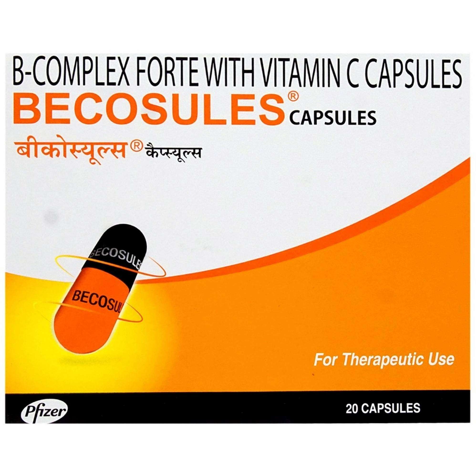 Becosules - Strip of 20 Capsules 1