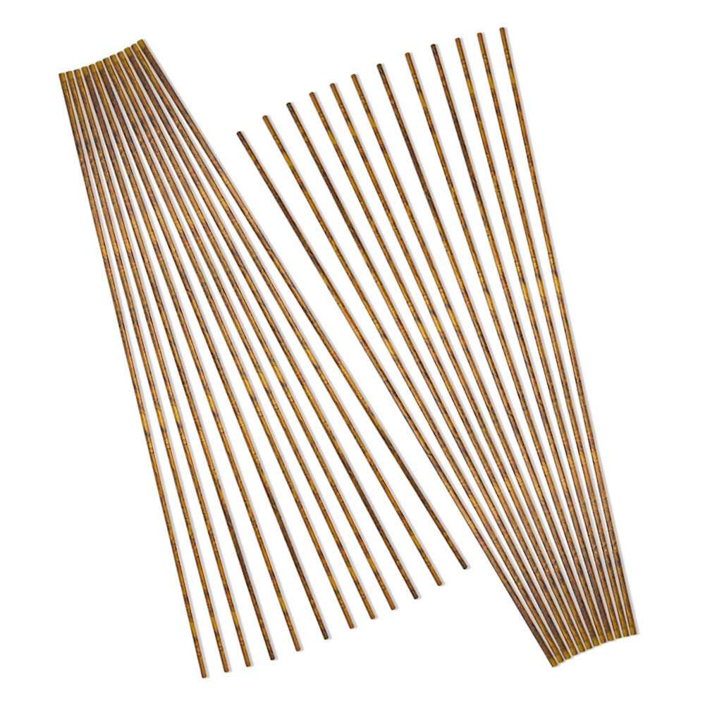 HNZMDY 12 Pcs 30 Inch 6.2 mm Pure Carbon Arrow Shaft Spine 250 300 350 400 450 500 550 600 Carbon Shaft Tube with Aluminum Inserts for DIY Archery Hunting Shooting Practice (Camo, Spine 500) 4